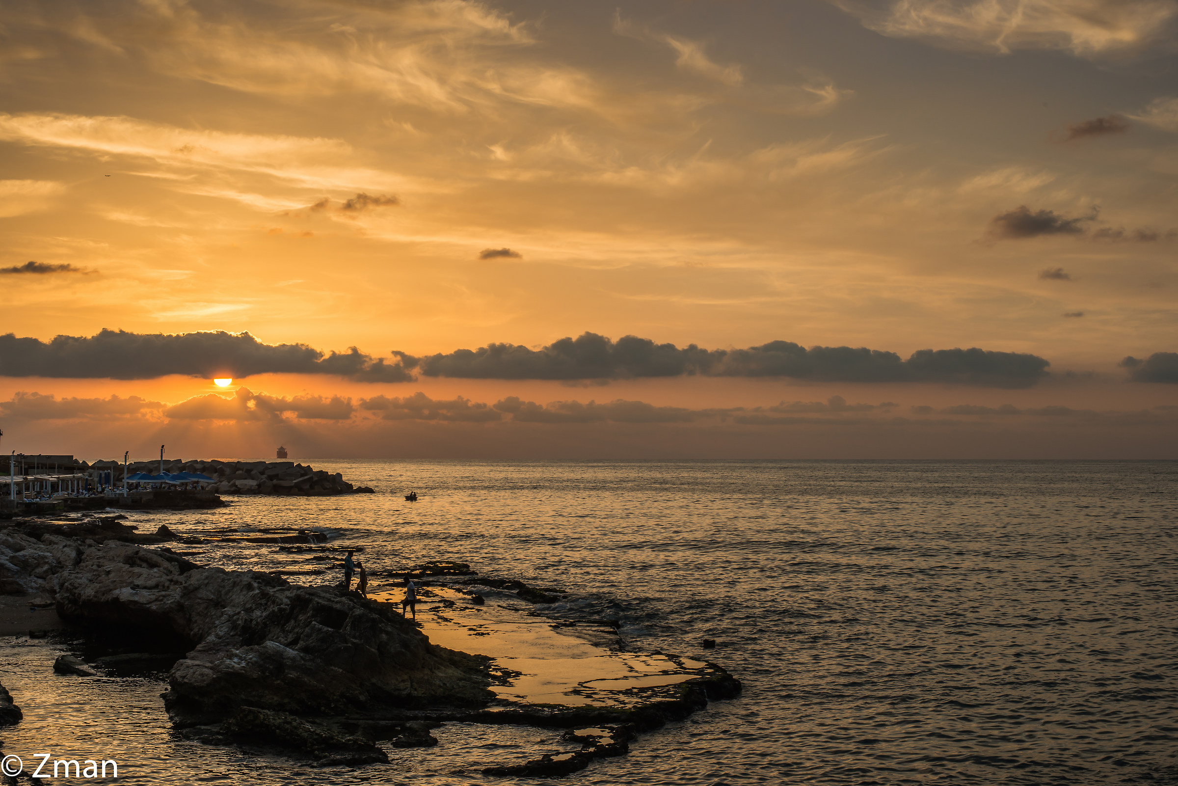 Sunset and The Sea...