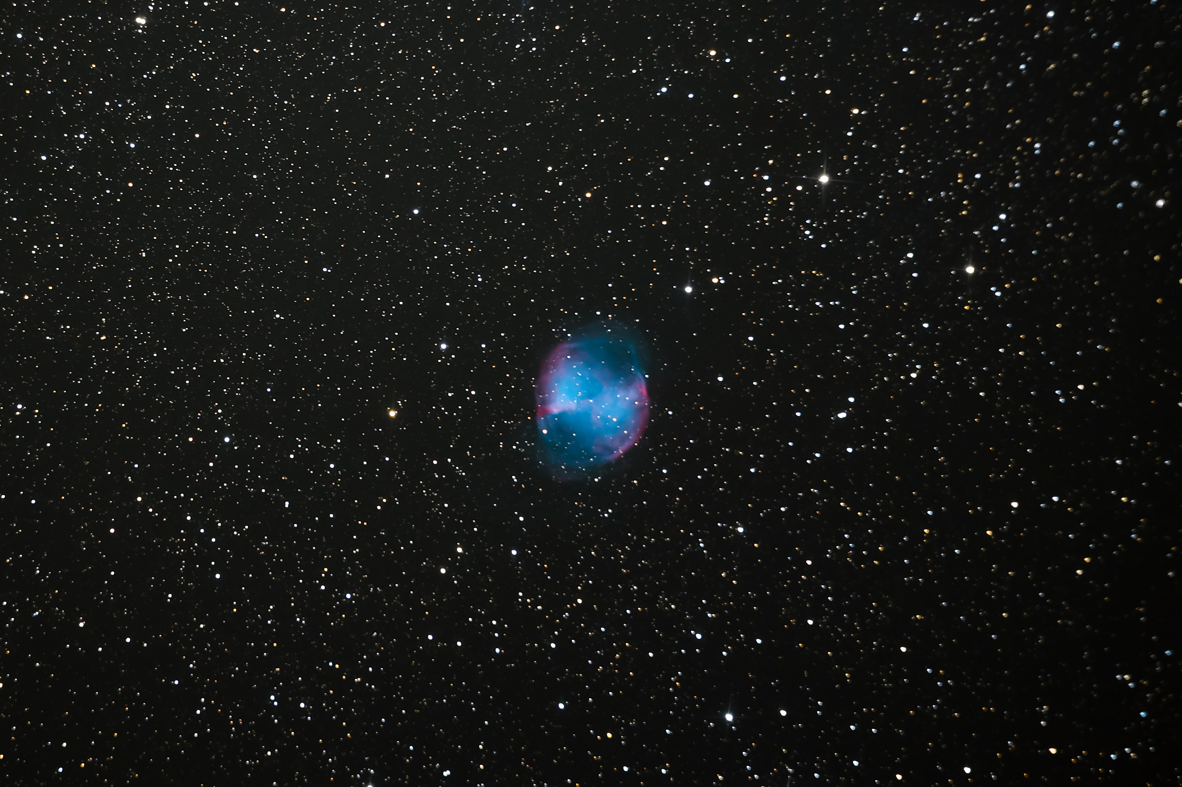 The Dumbbell Nebula M27...