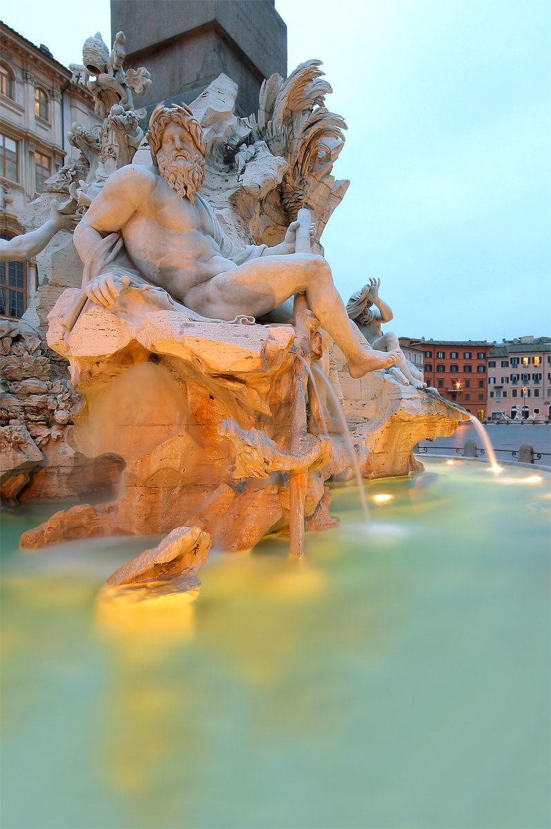 Fontana dei fiumi...