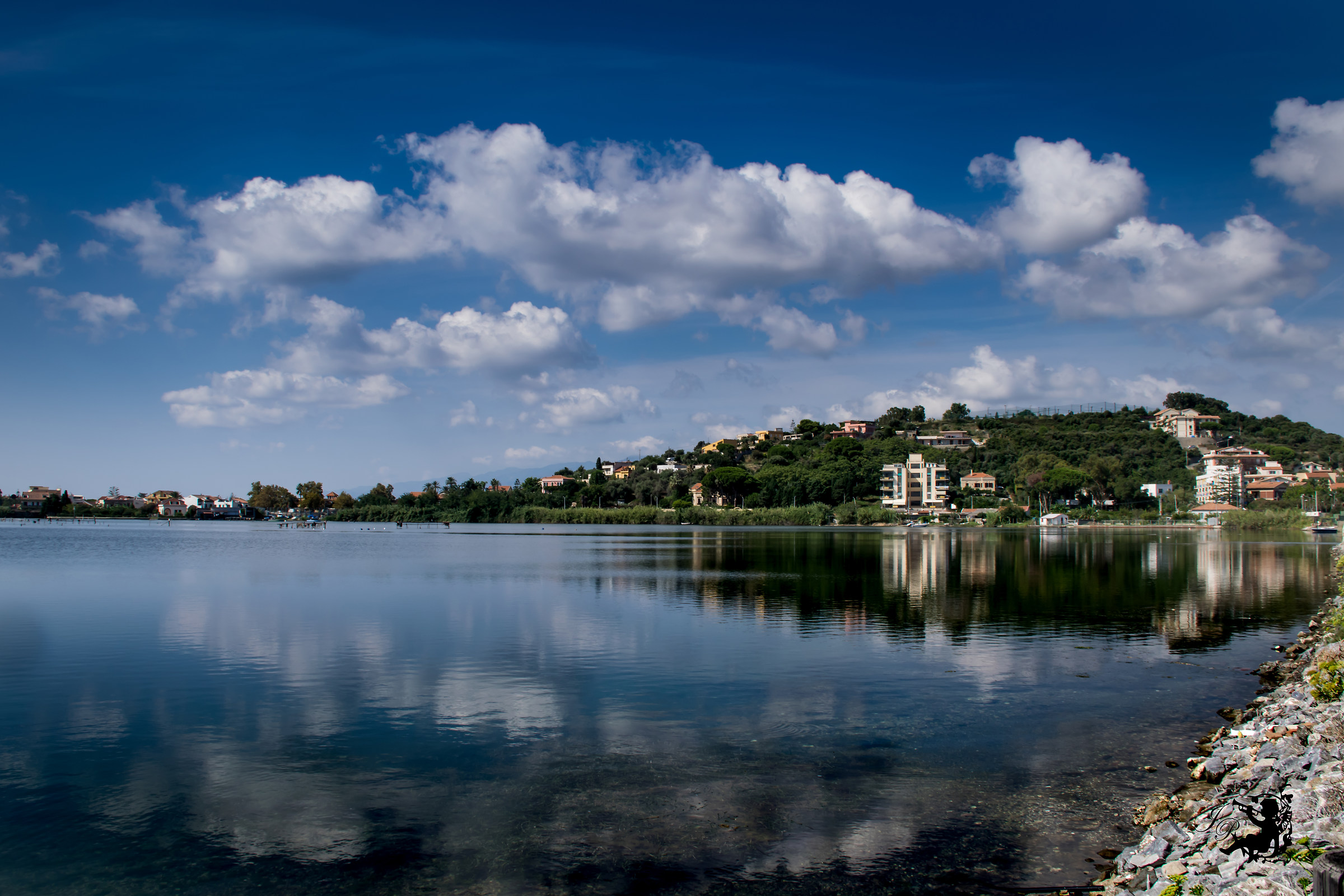 great lake of Ganzirri - Messina...