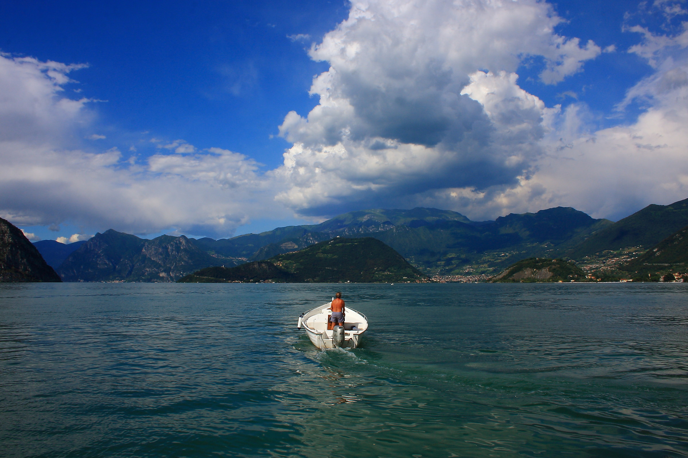 postcard from Lake Iseo...