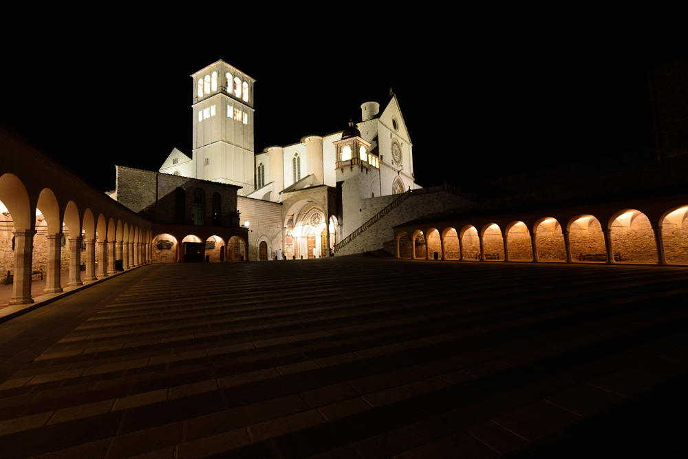 La Basilica di notte...