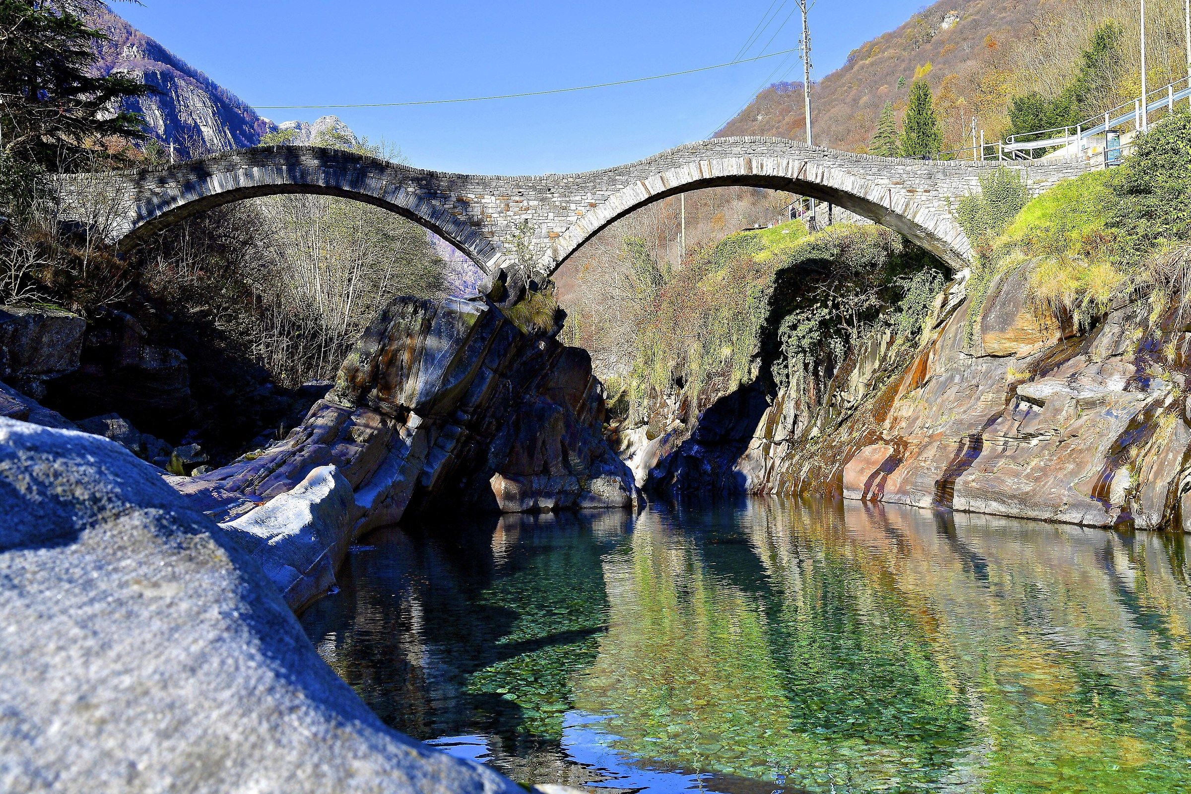 Ponte Romano  Val Verzasca...