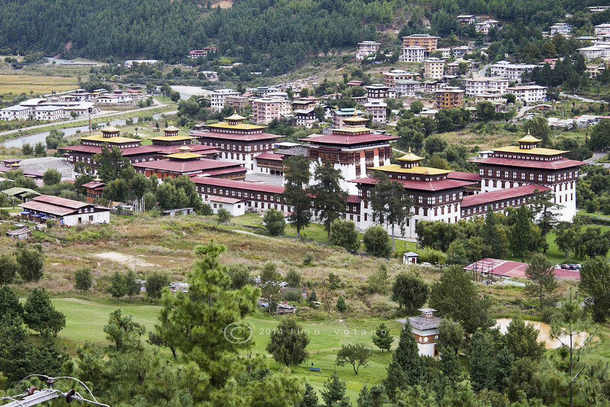 Tashichho dZong Timphu  - Bhutan...
