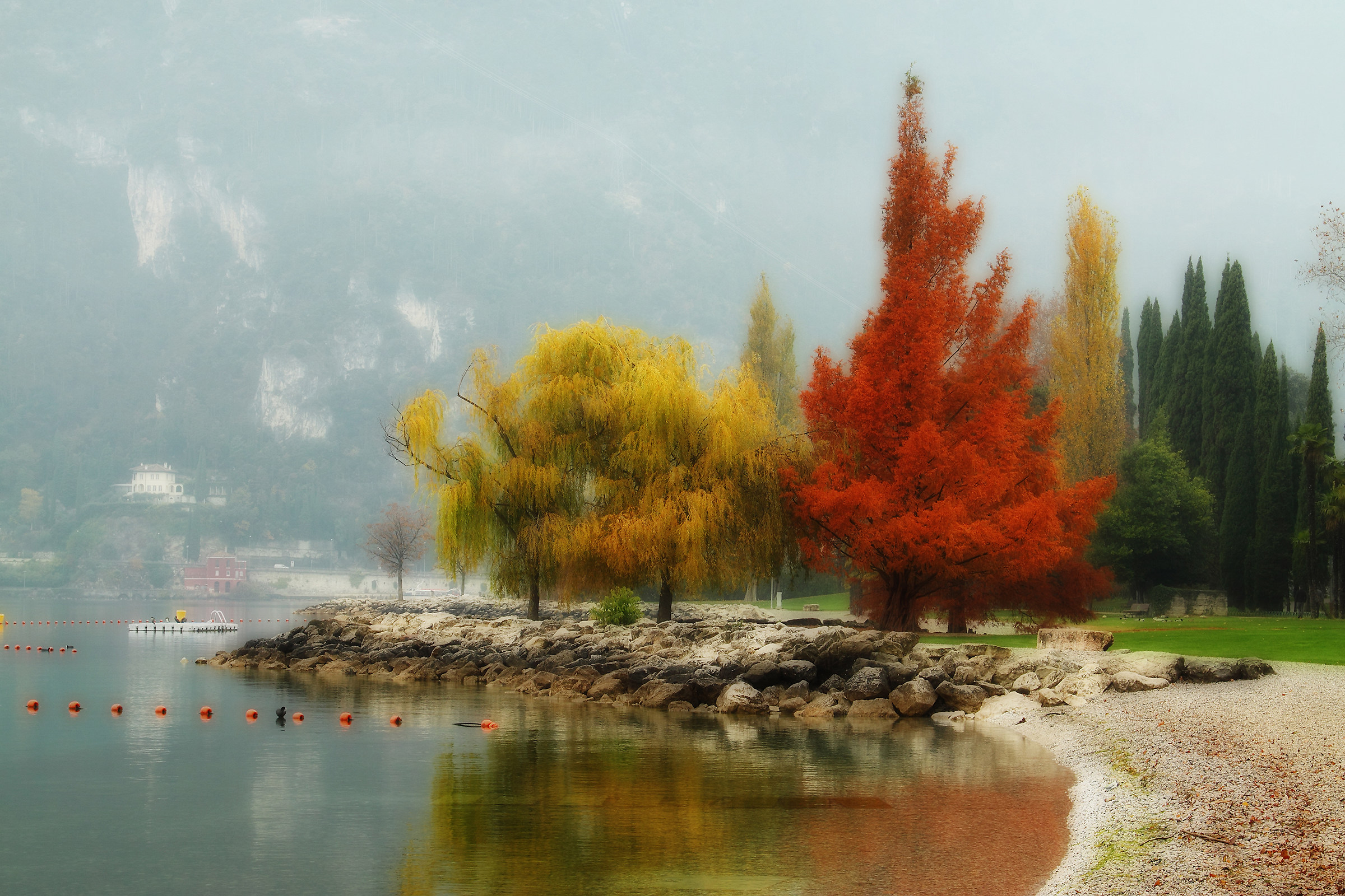 Autumn Colors at Lake...