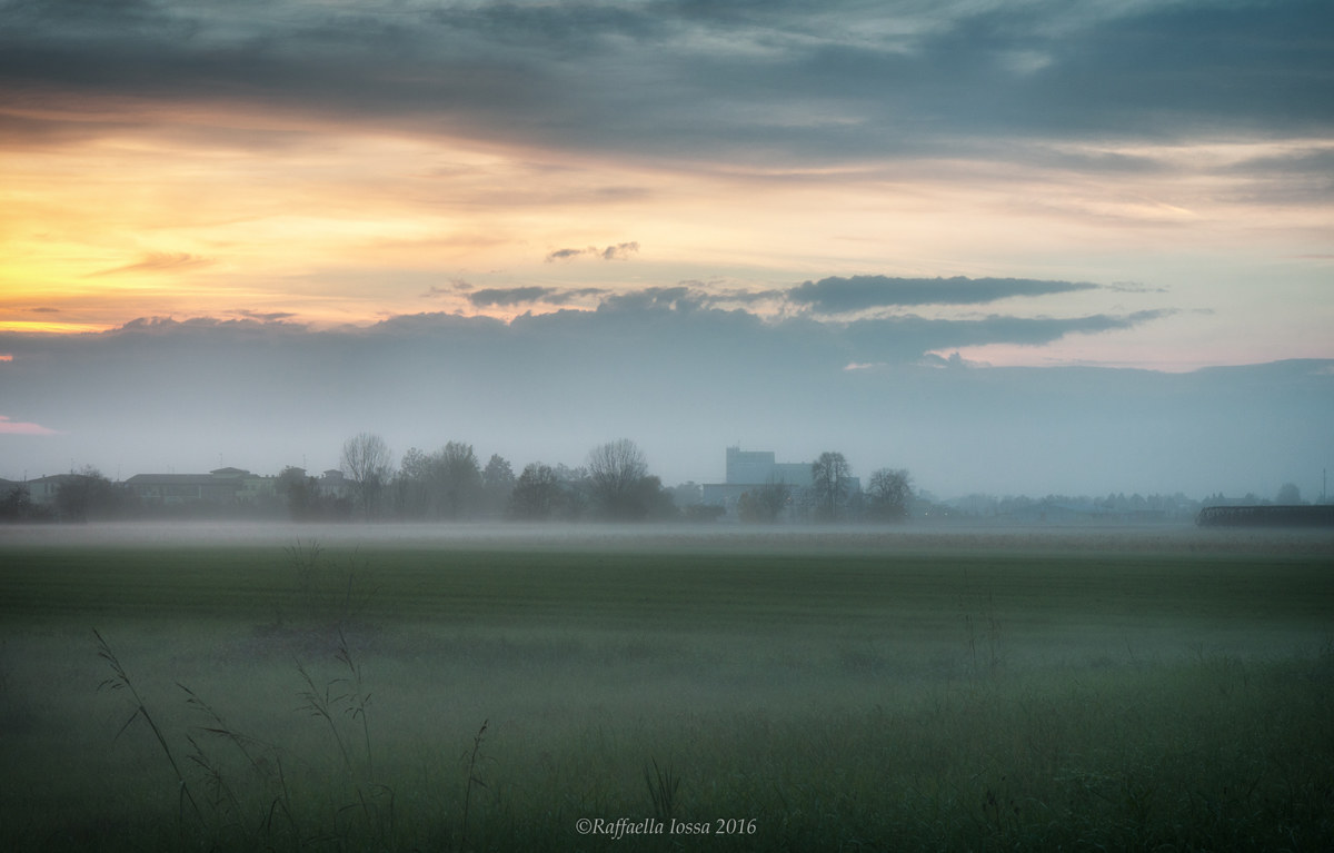 Fog in the Po Valley...