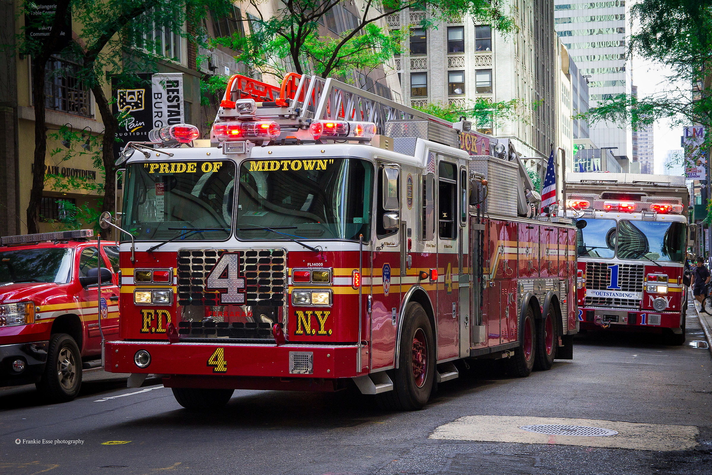 Pride of Midtown 9th NY Fire Battalion...
