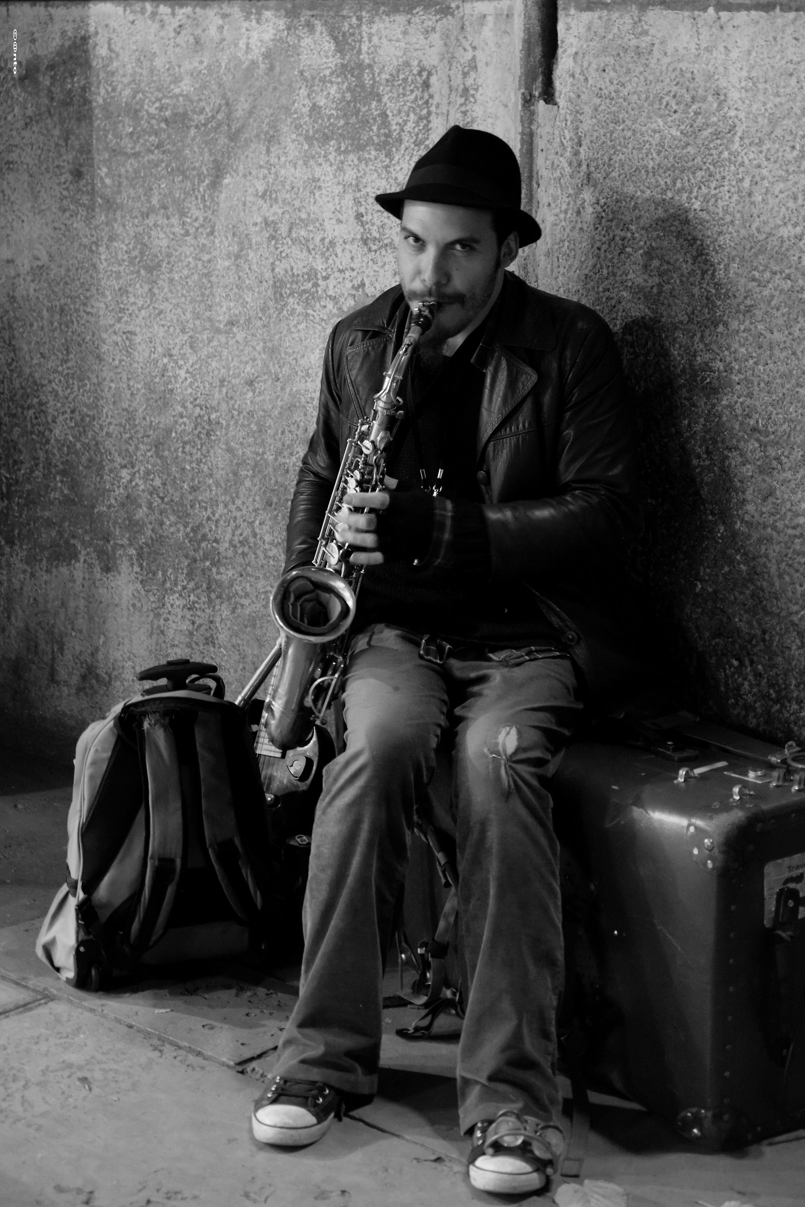 Saxophone Player...
