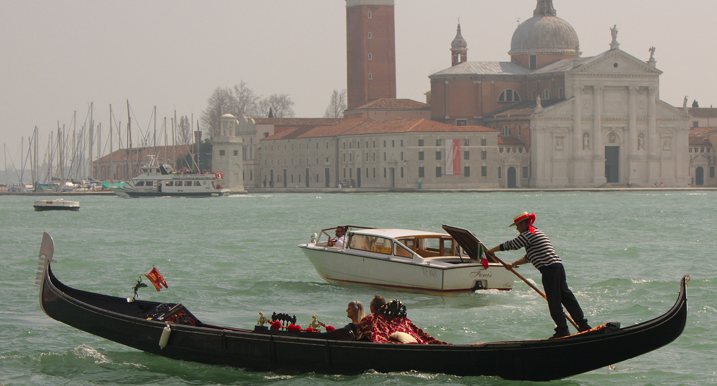 Gondolier in Venice...
