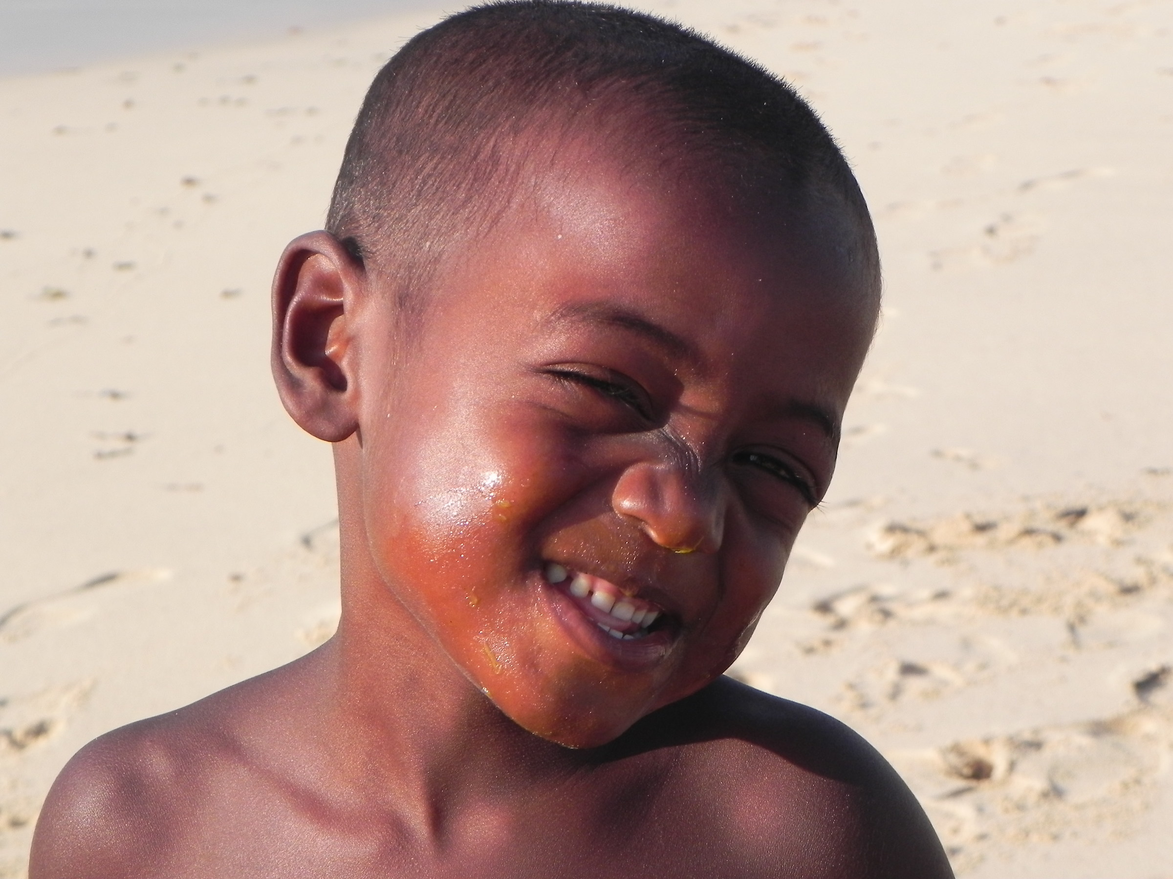 child Soalara Anakao (Madagascar)...