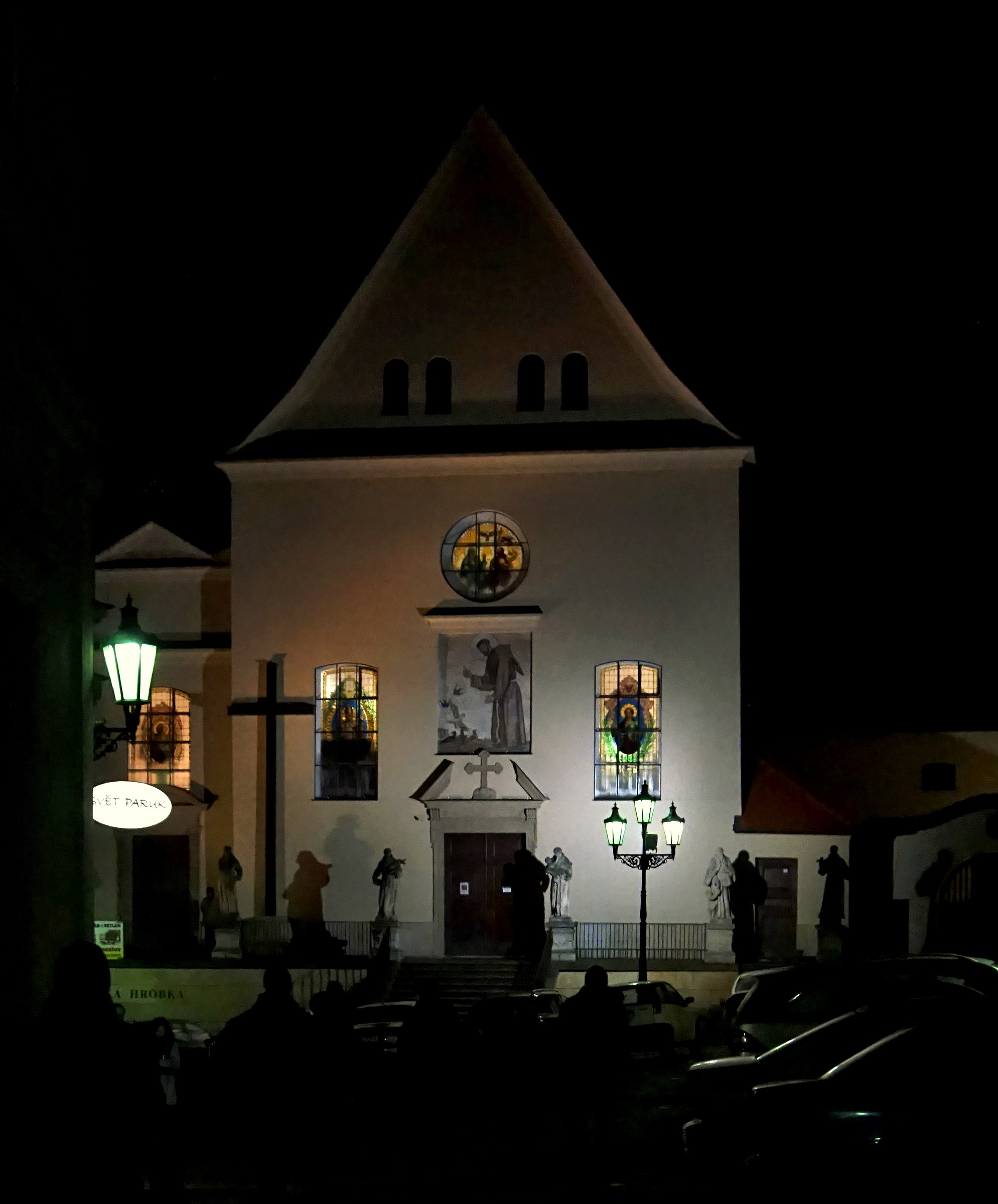 The Capuchin church, city of Brno...
