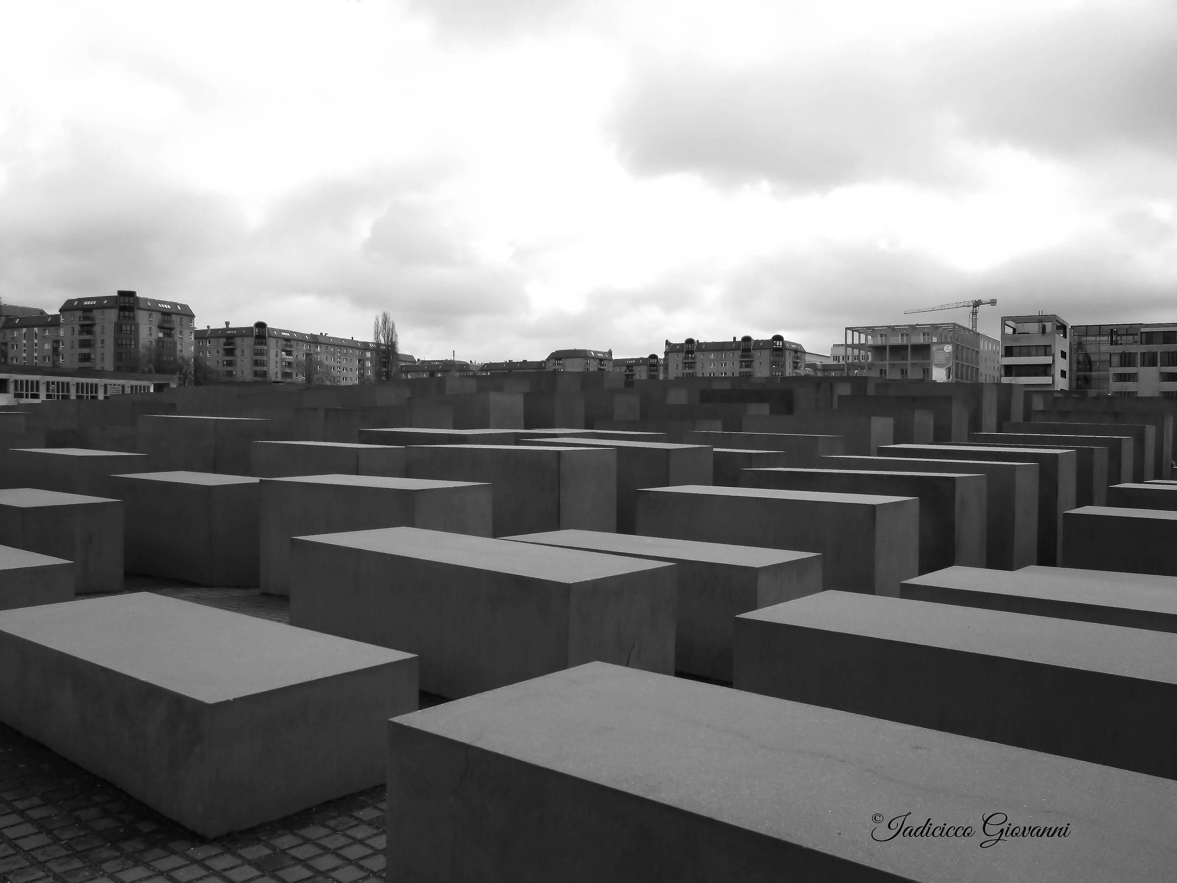 Monument to Jewish victims of World War II...