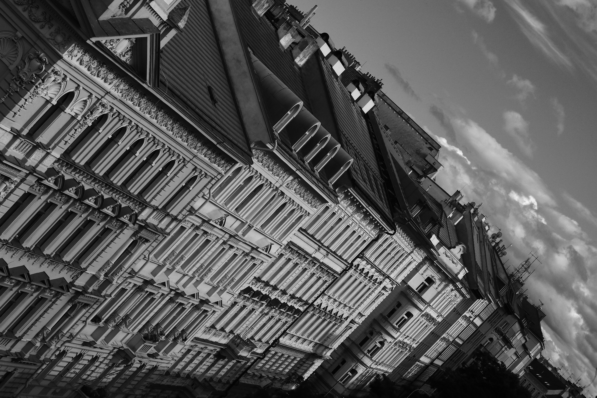 prague roofs...