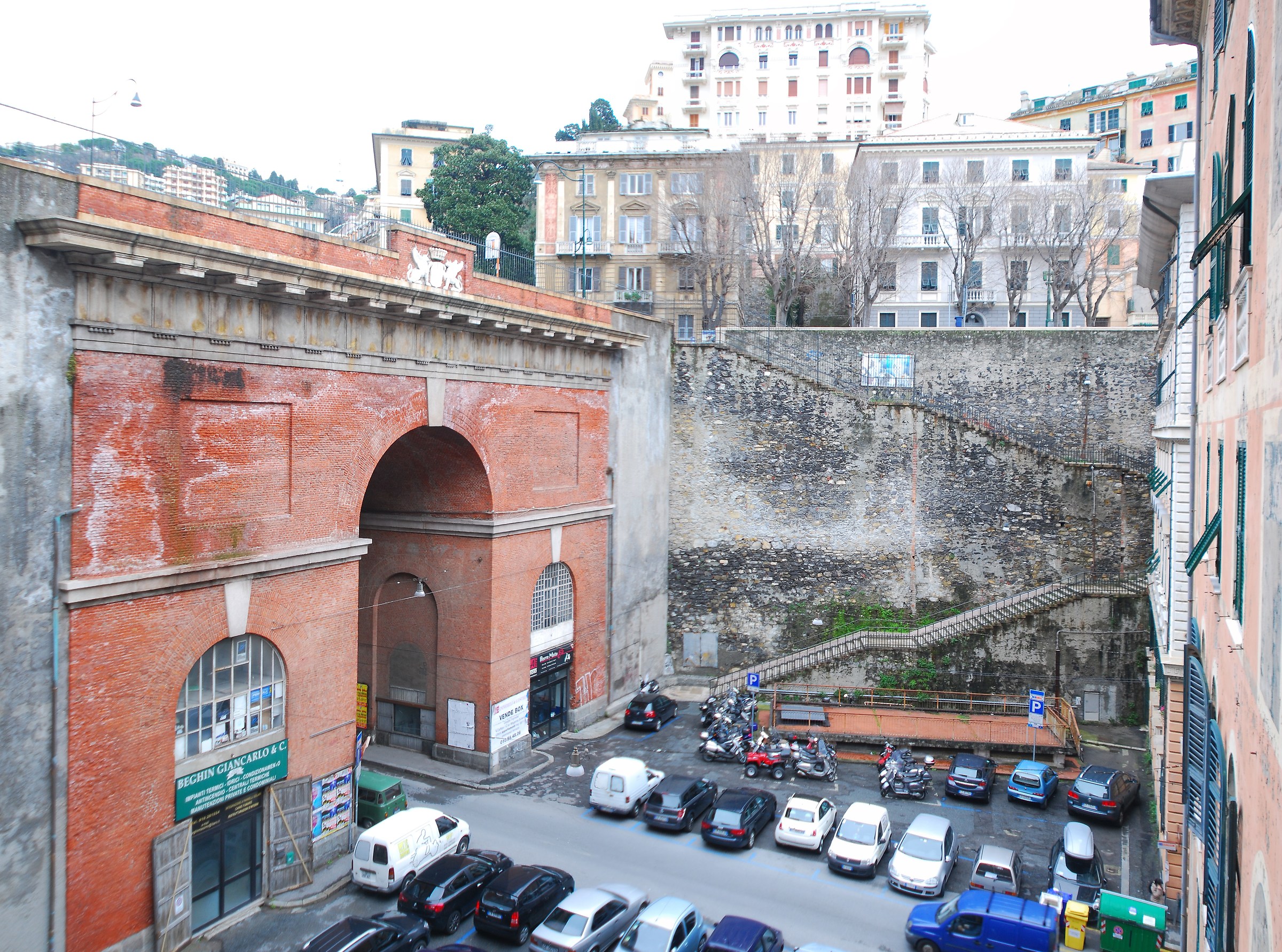 Genova, Ponte Caffaro....
