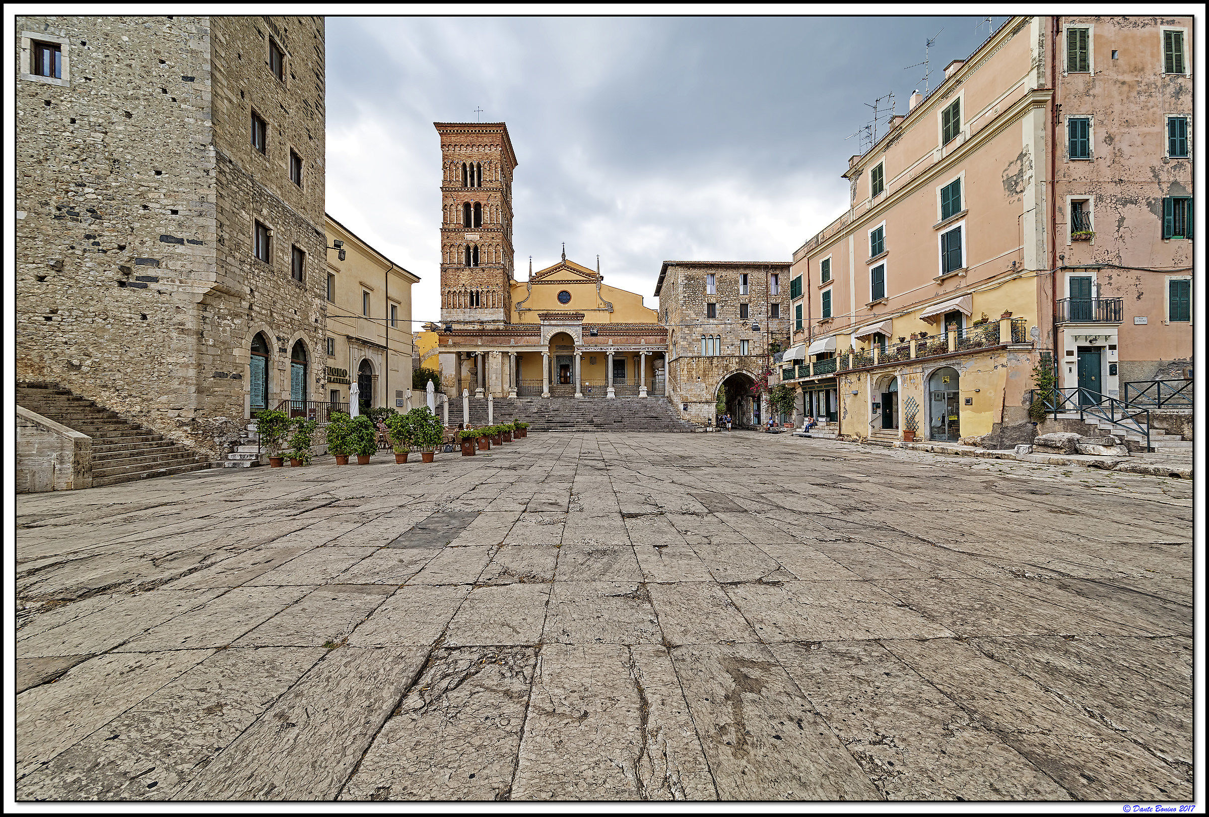 Town Hall Square in Terracina...