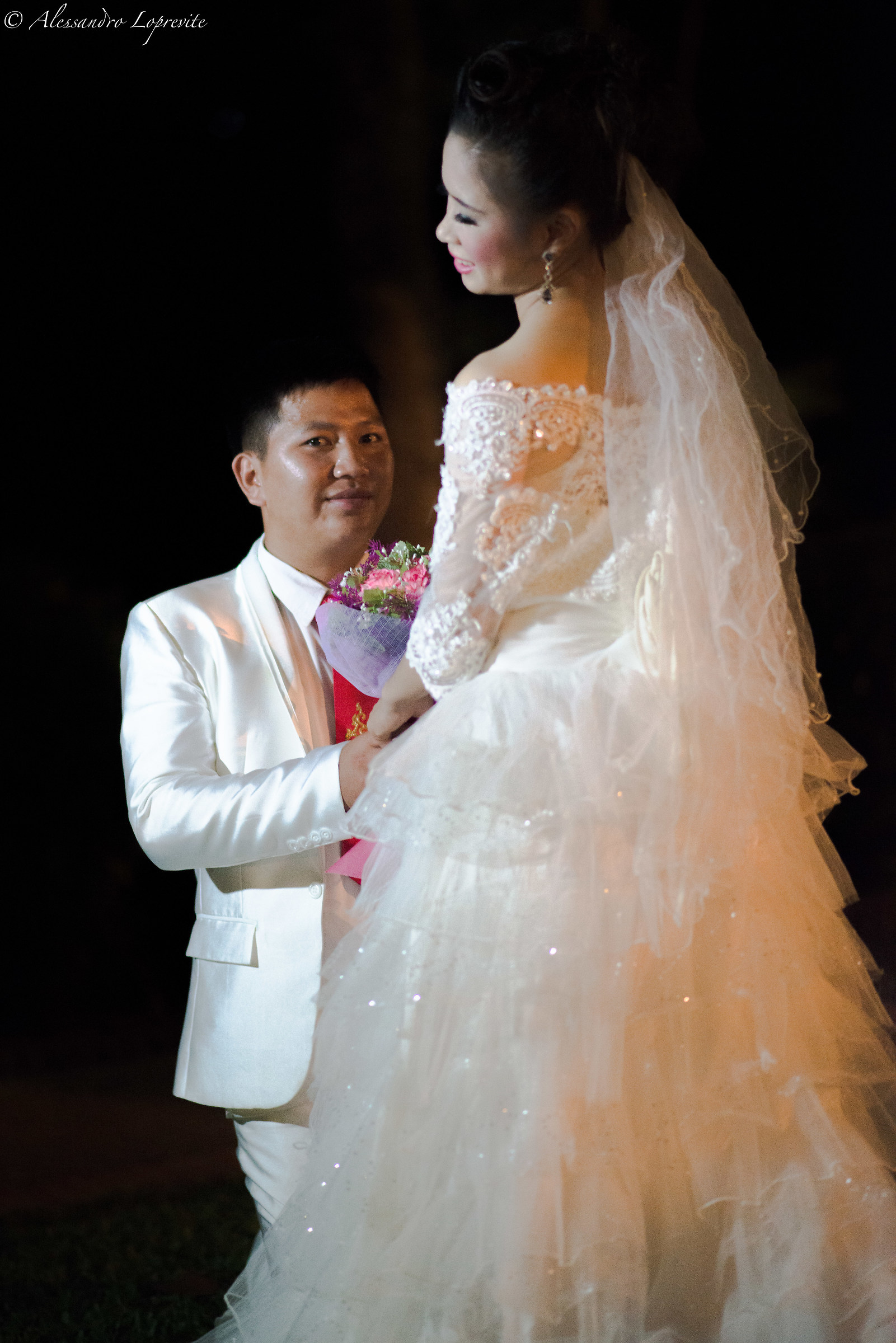 Laotian newlyweds...