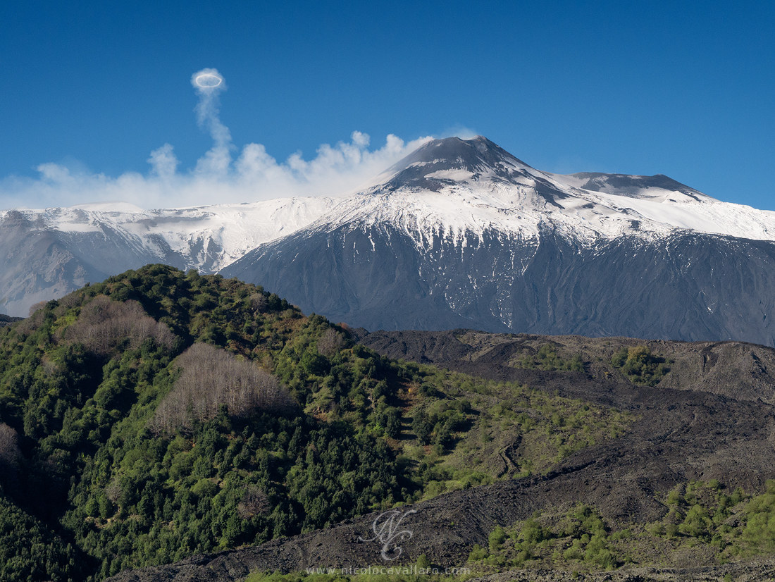 Etna: smoke ring...