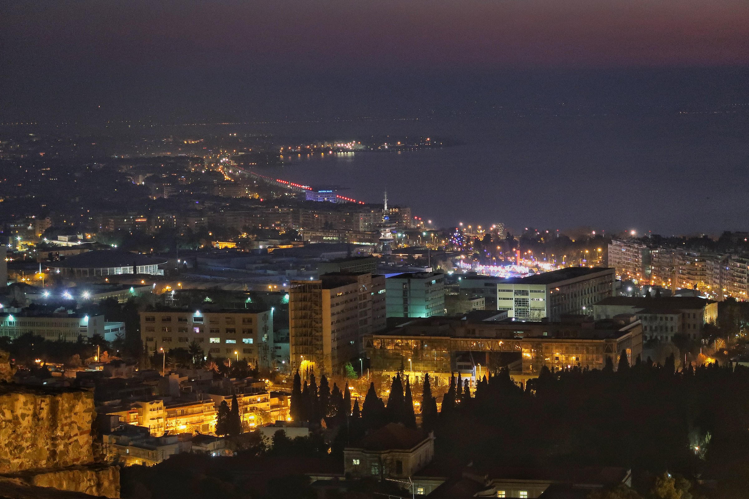 Salonicco by night...