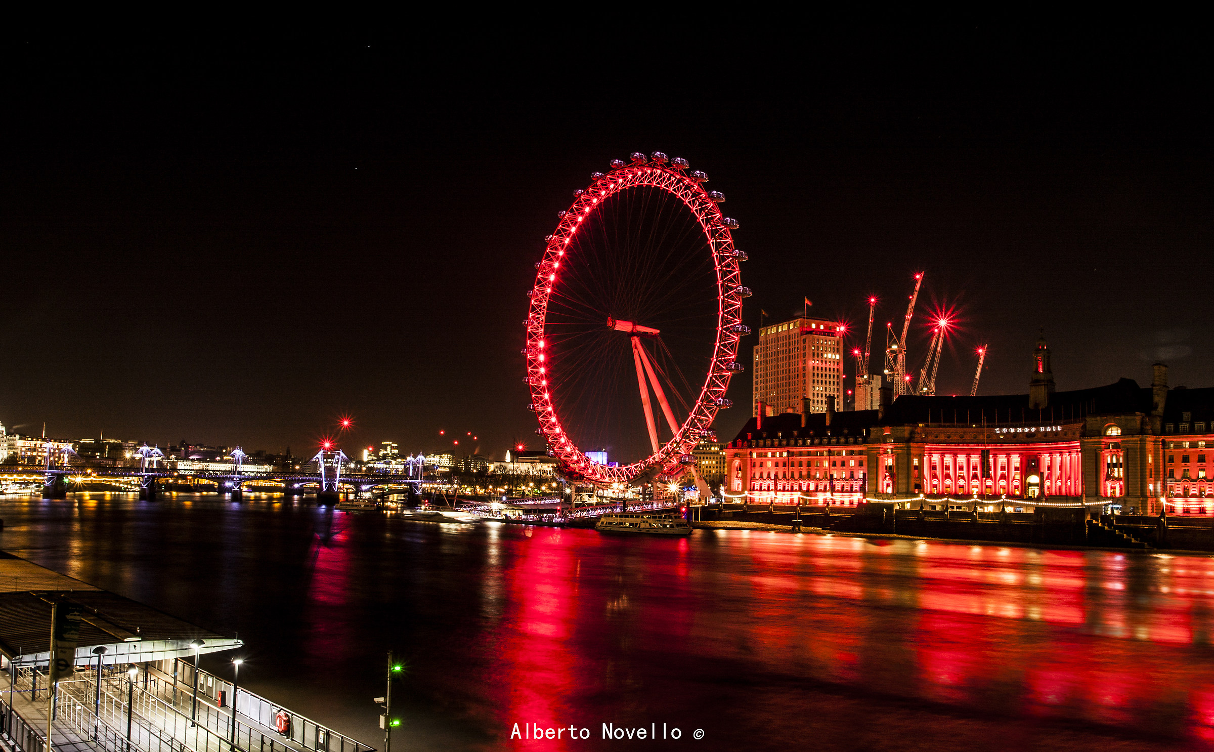 Red London Eye...