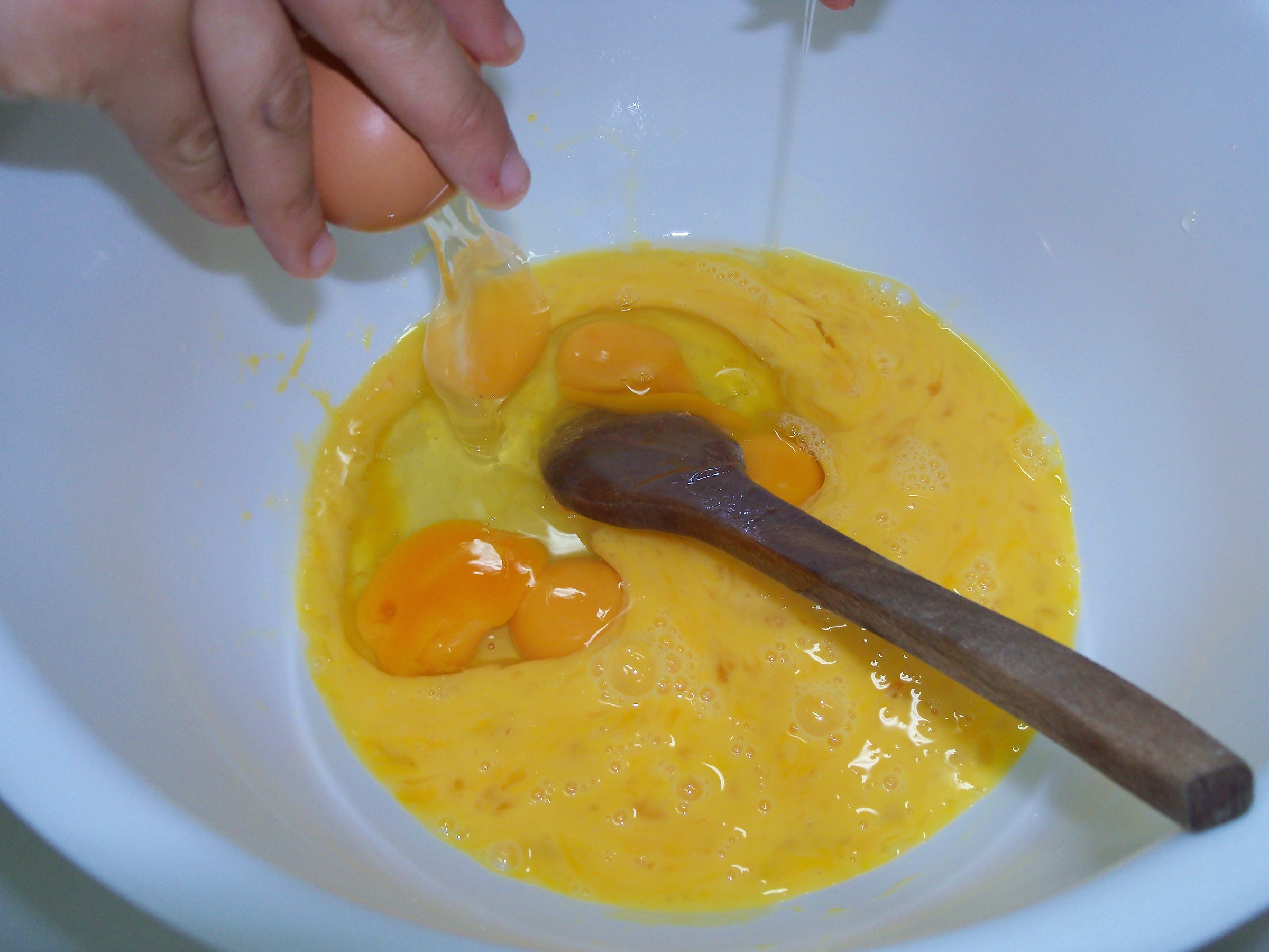 We make an omelette...