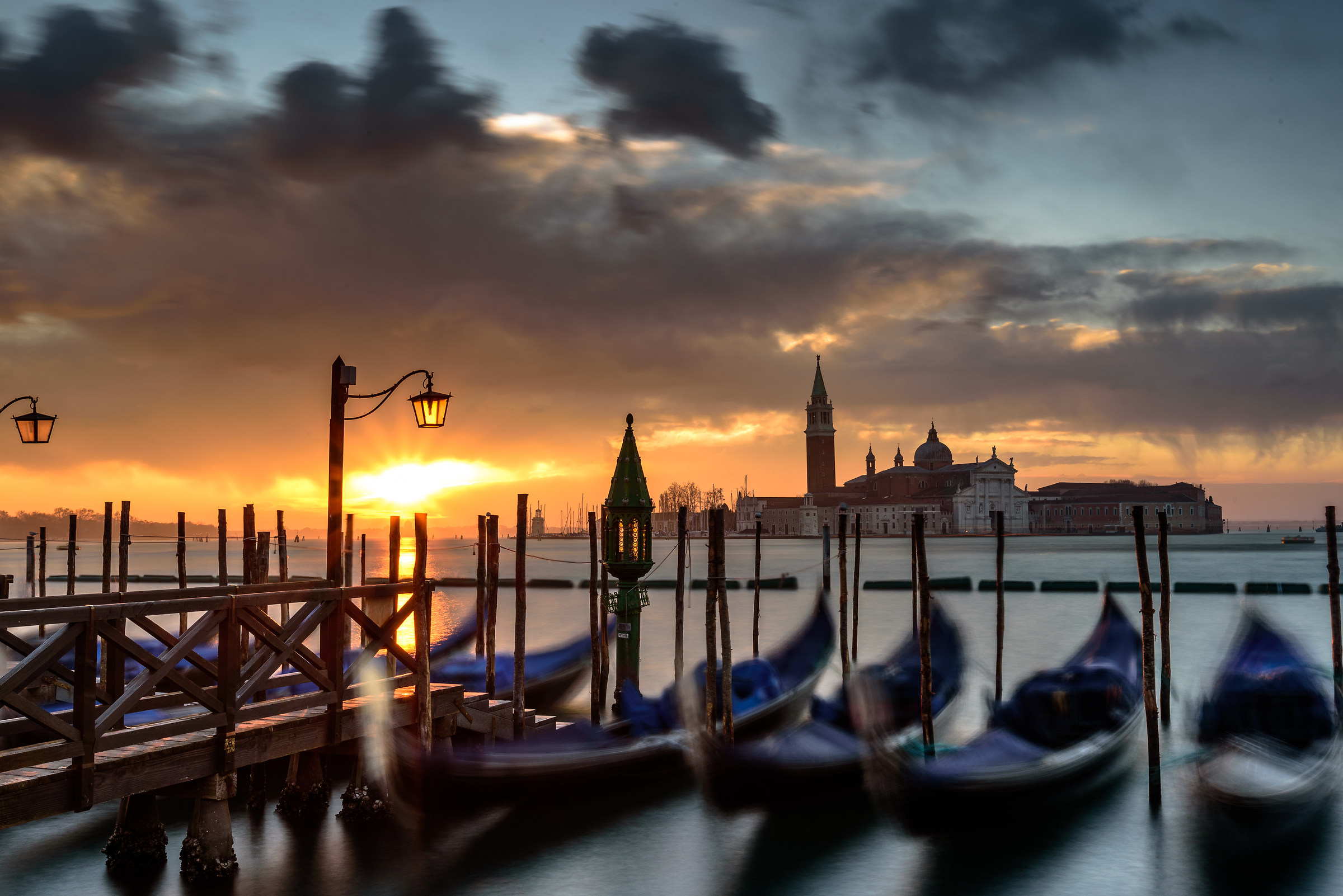 Sunrise in Venice...