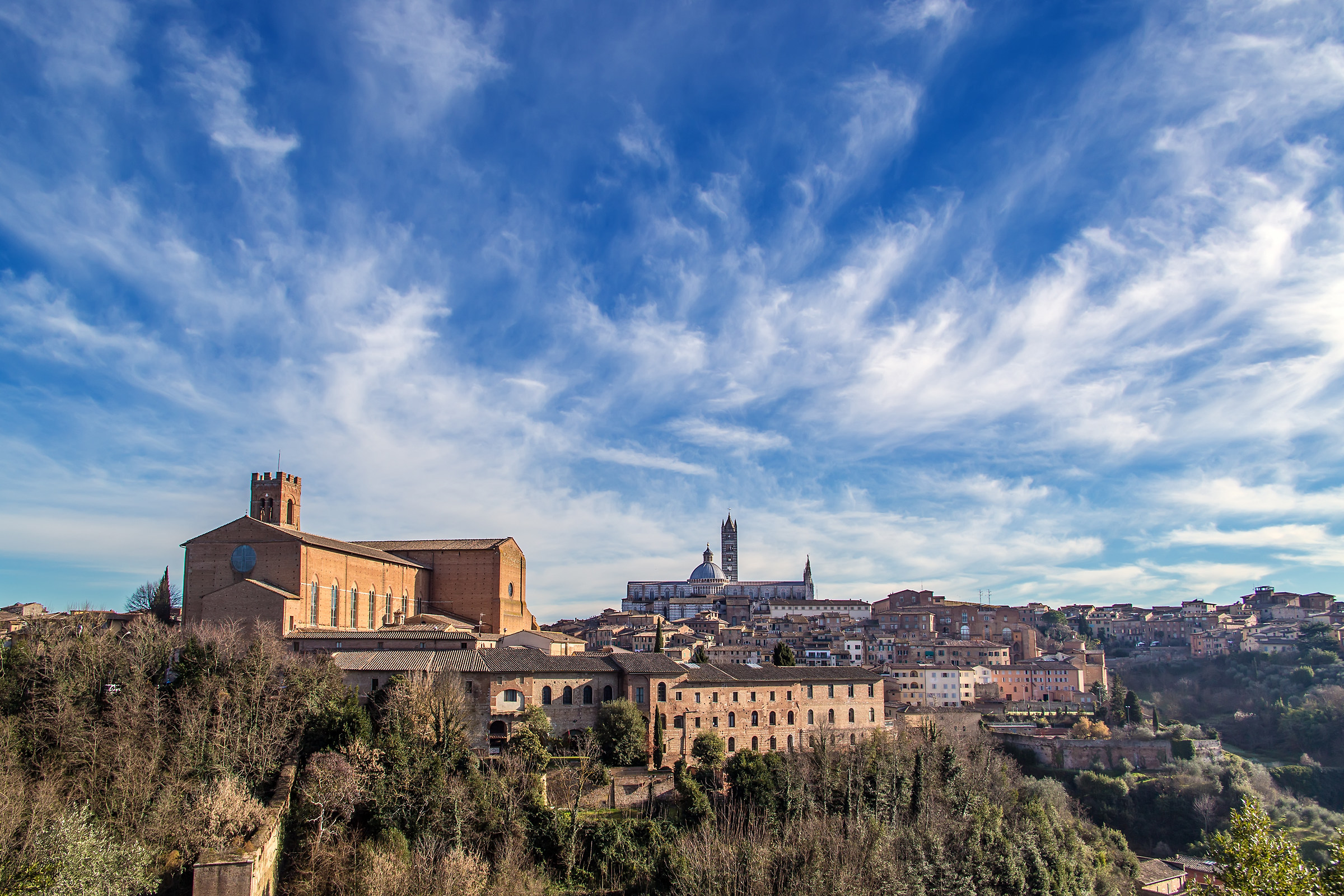 View of Siena...