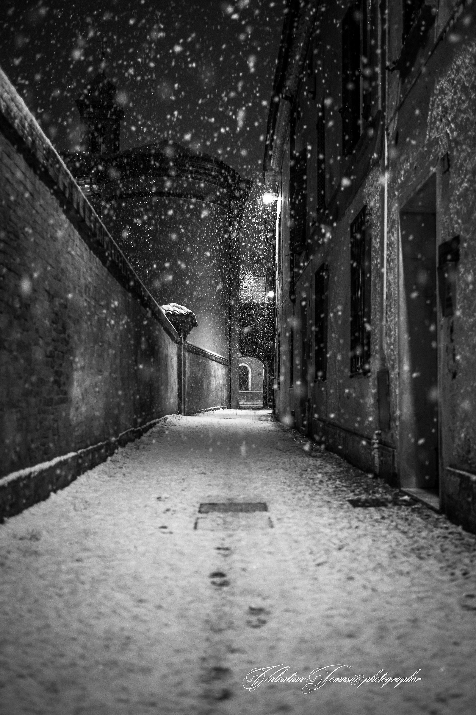 Snow in Comacchio...