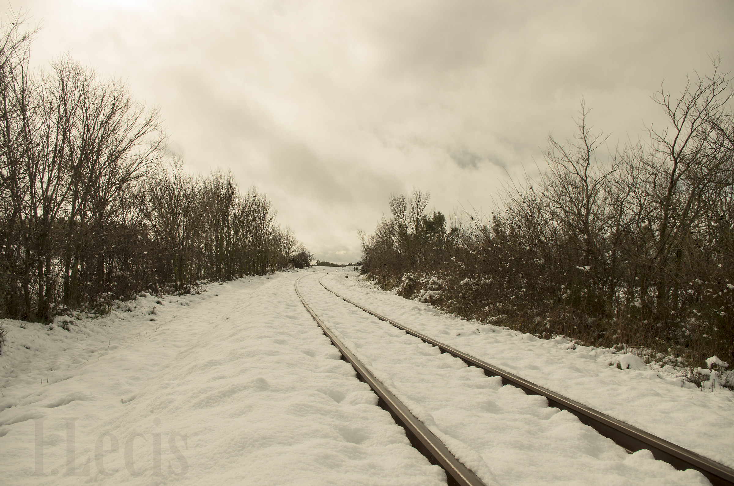 Snow in Sardinia...