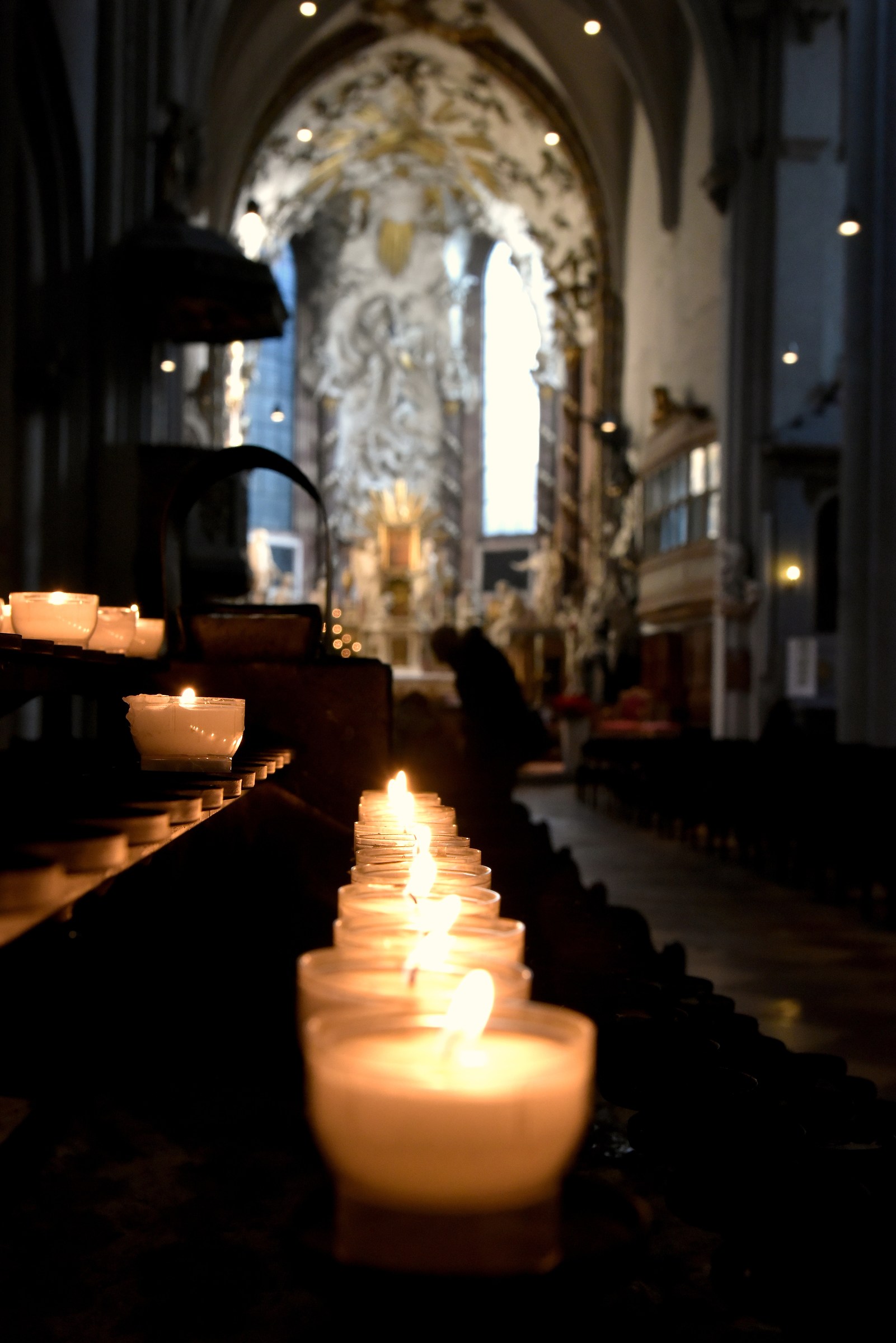 wax candles in Vienna...