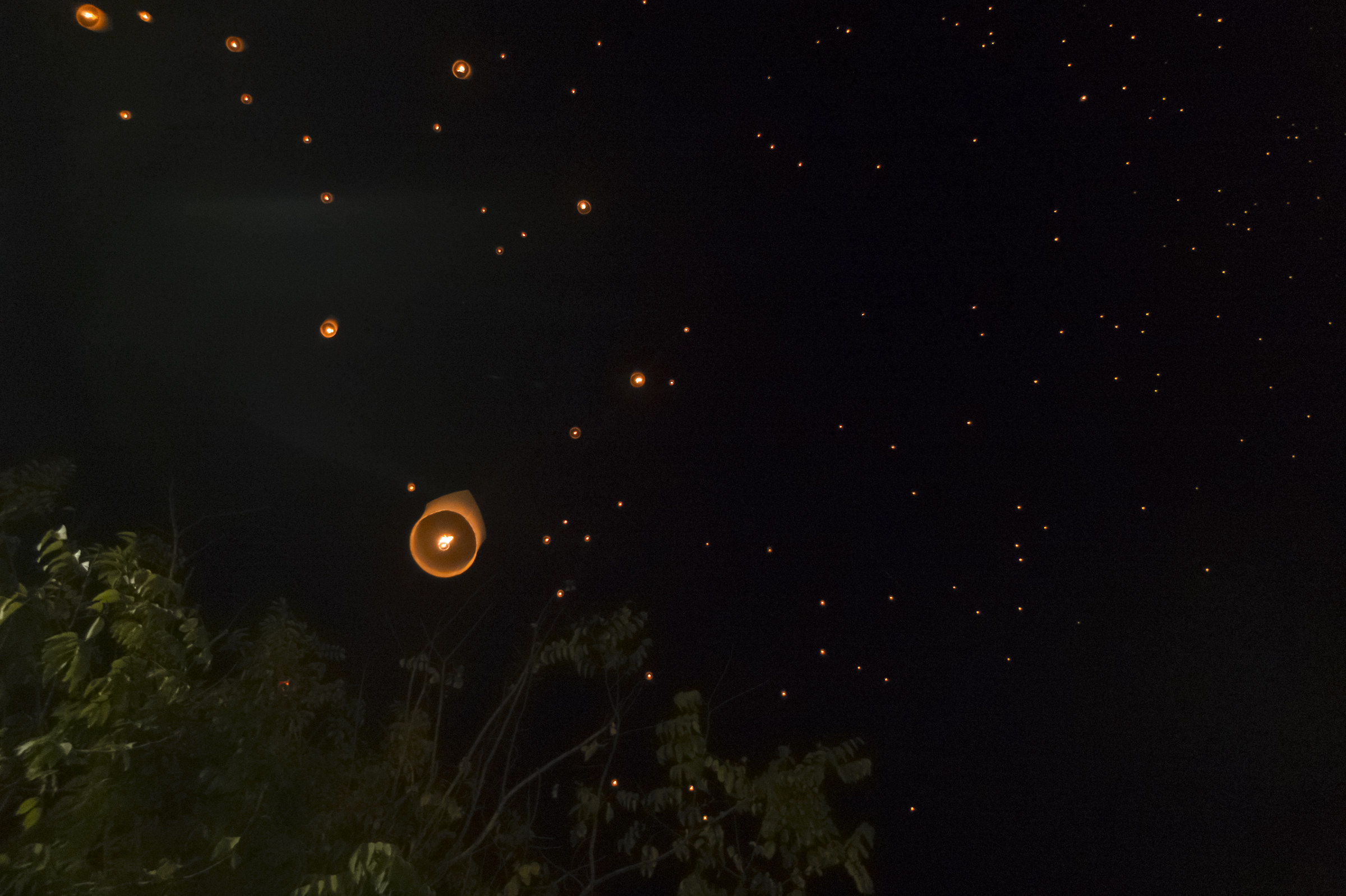 Loy Krathong in Chiang Mai...