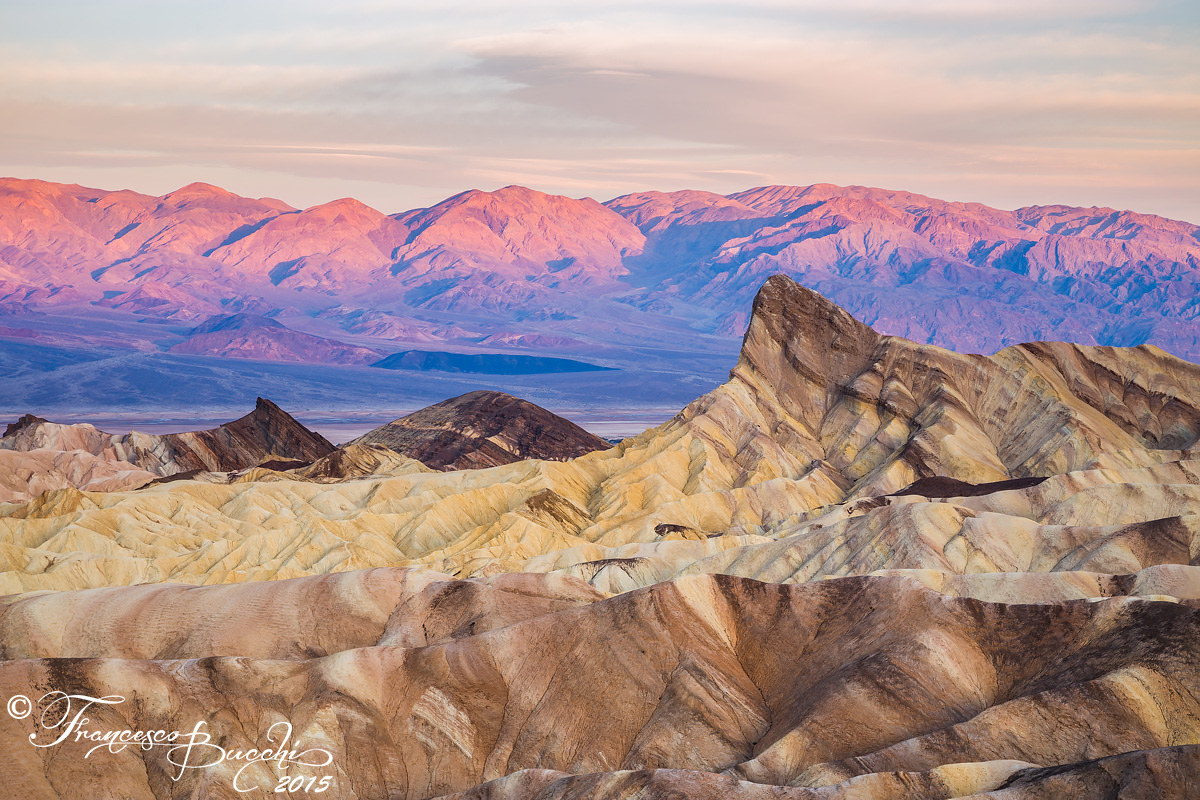 Alba sulla Death Valley...