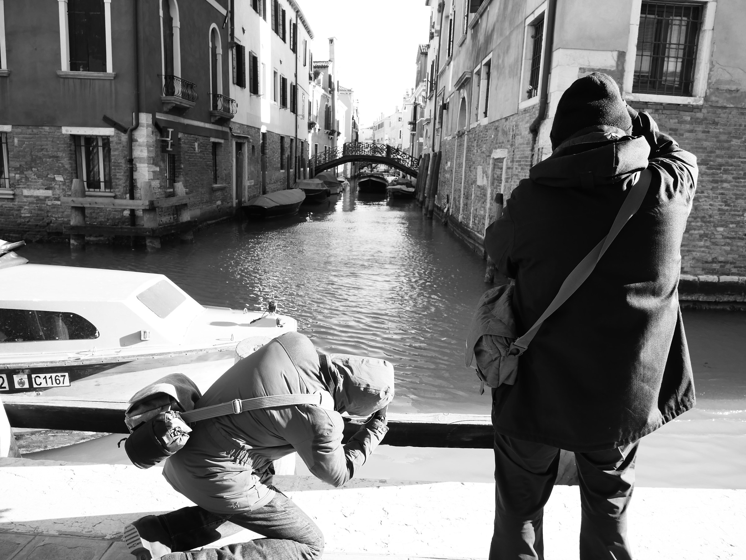 Photographer in Venice...