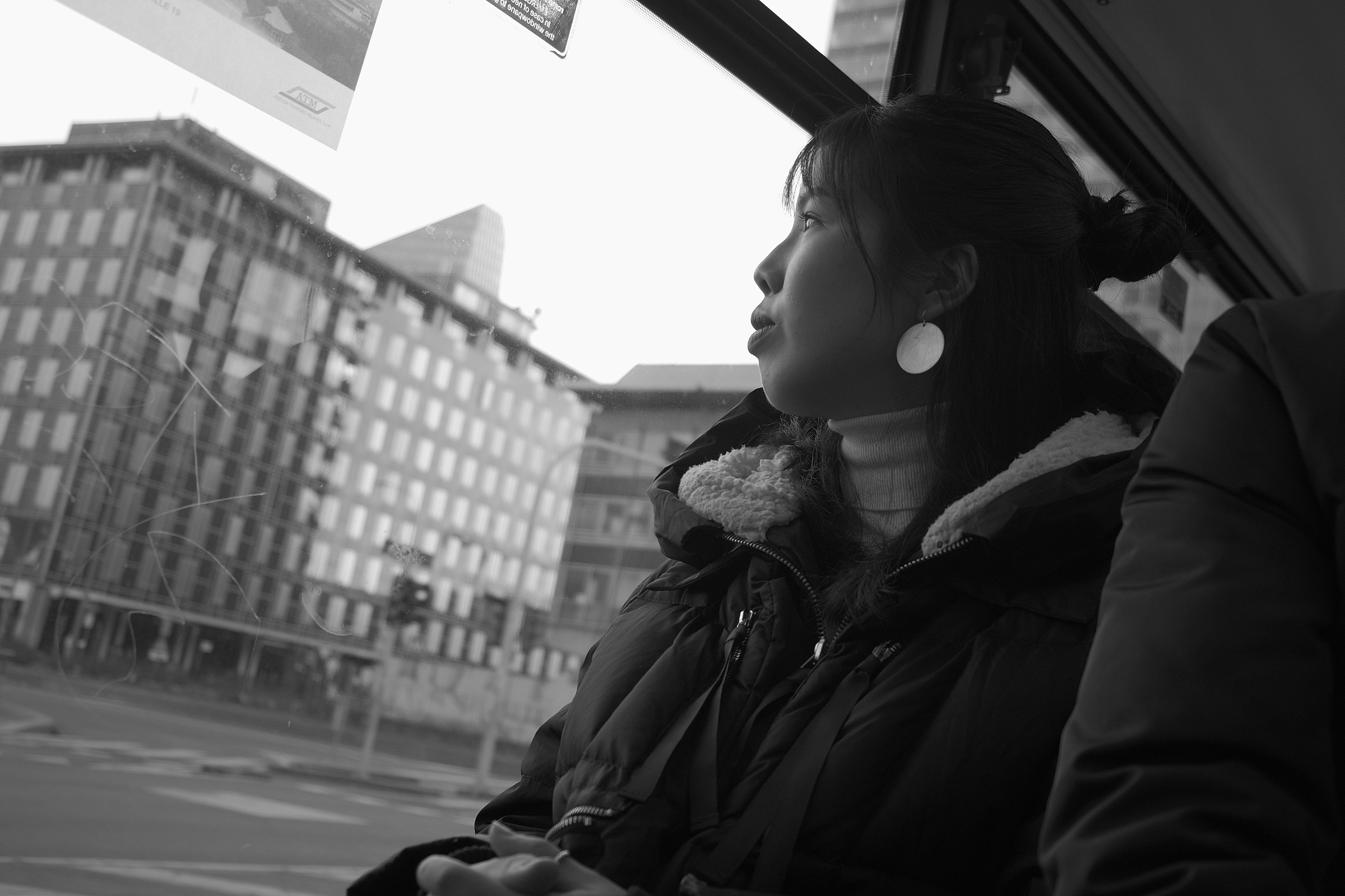 Ritratto sull'autobus...
