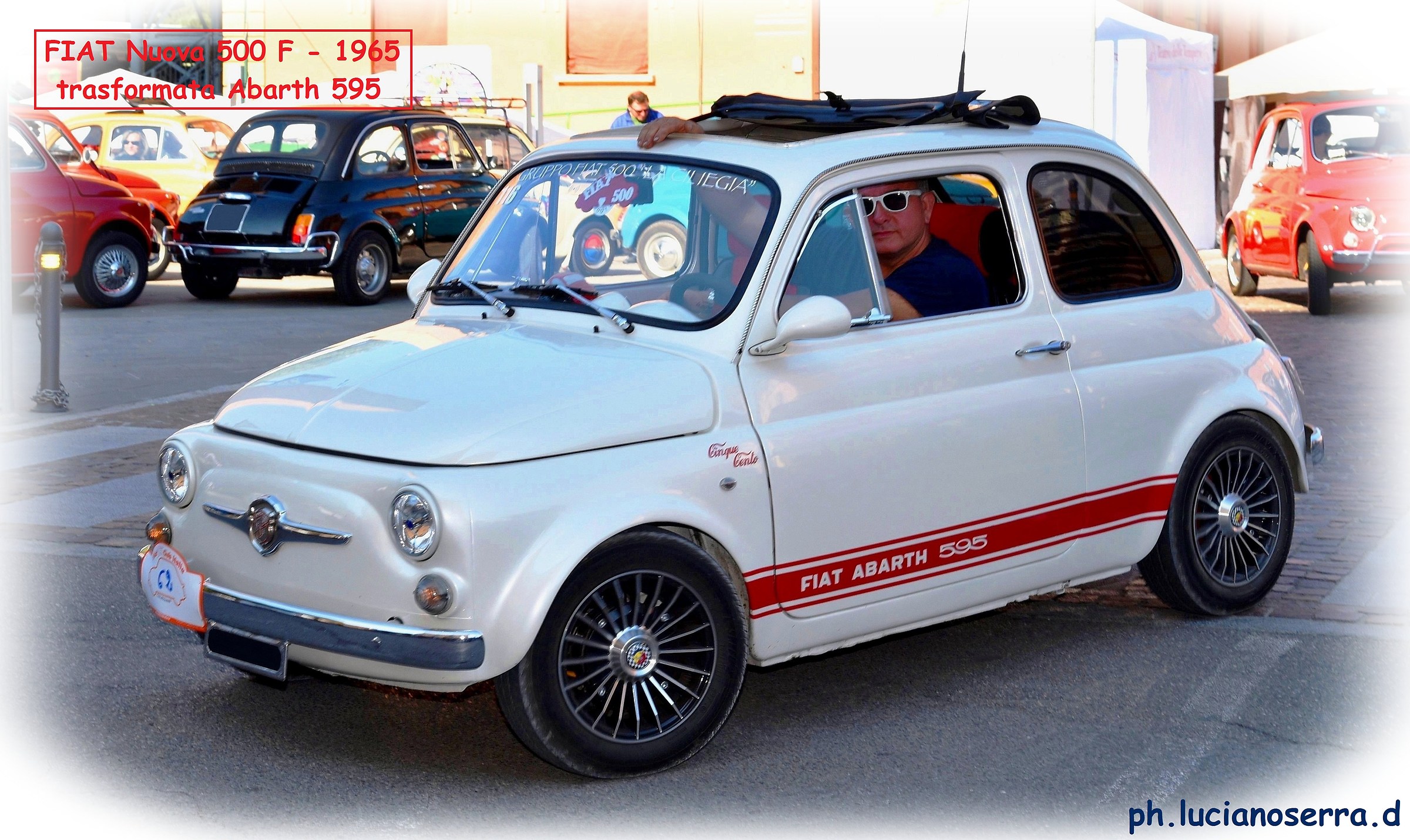 Fiat Nuova 500 F - 1965 transformed Abarth...