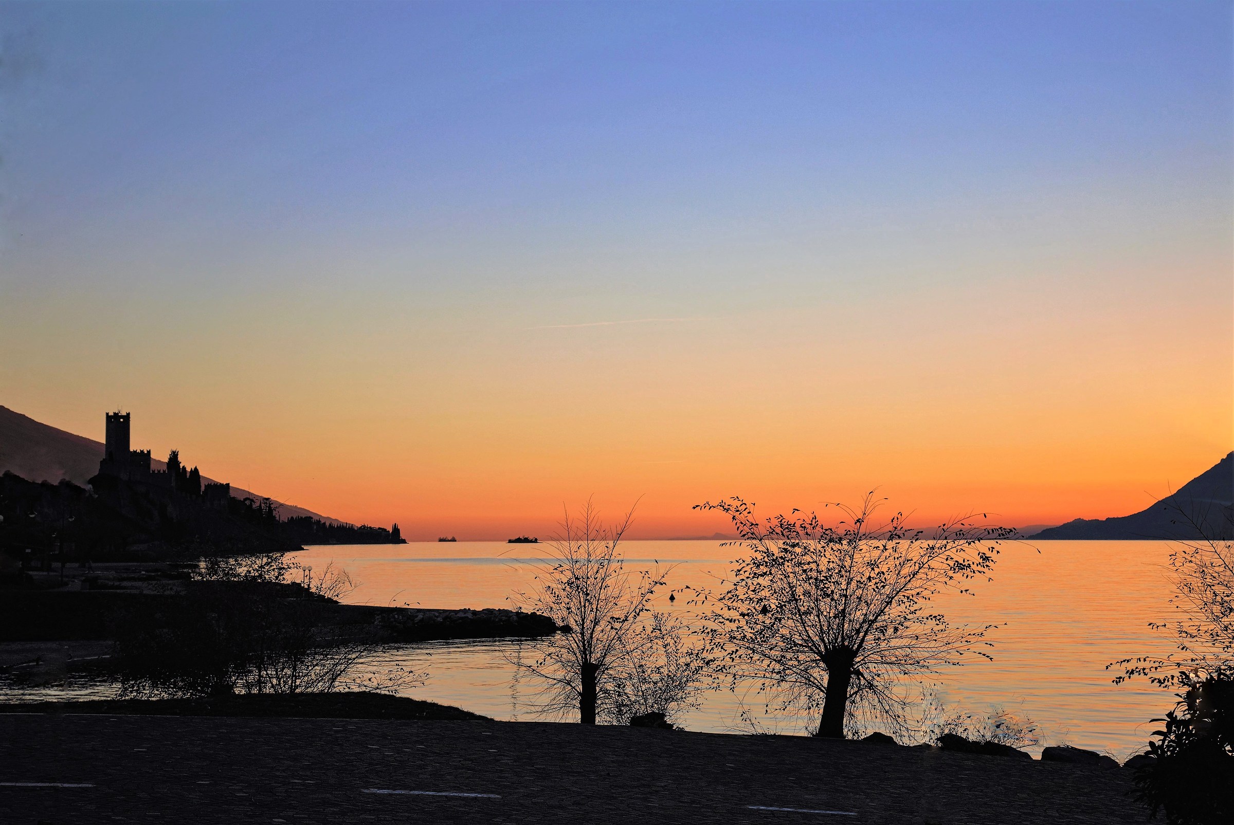 Lago di Garda (Malcesine) tramonto...