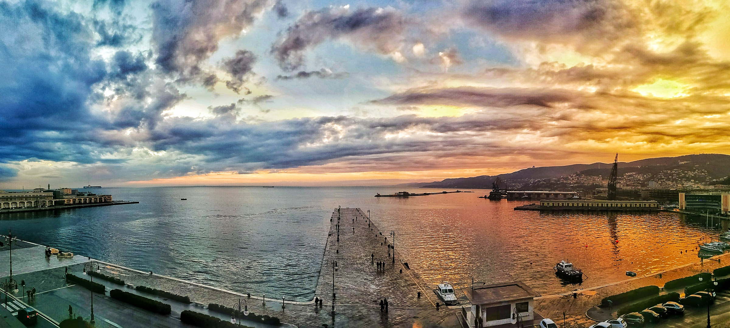 Trieste sunset...