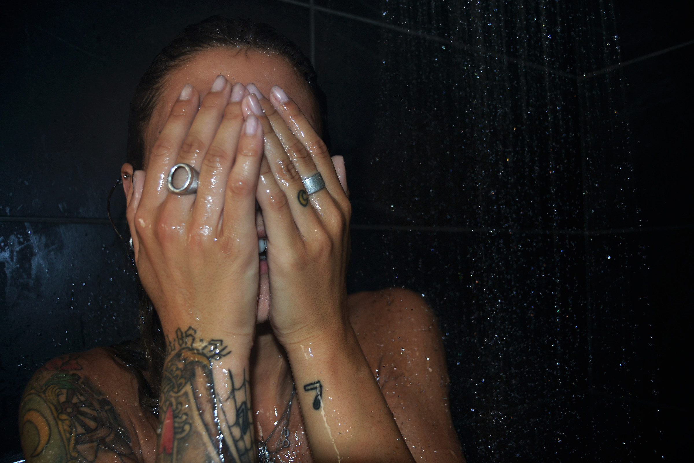 shower...