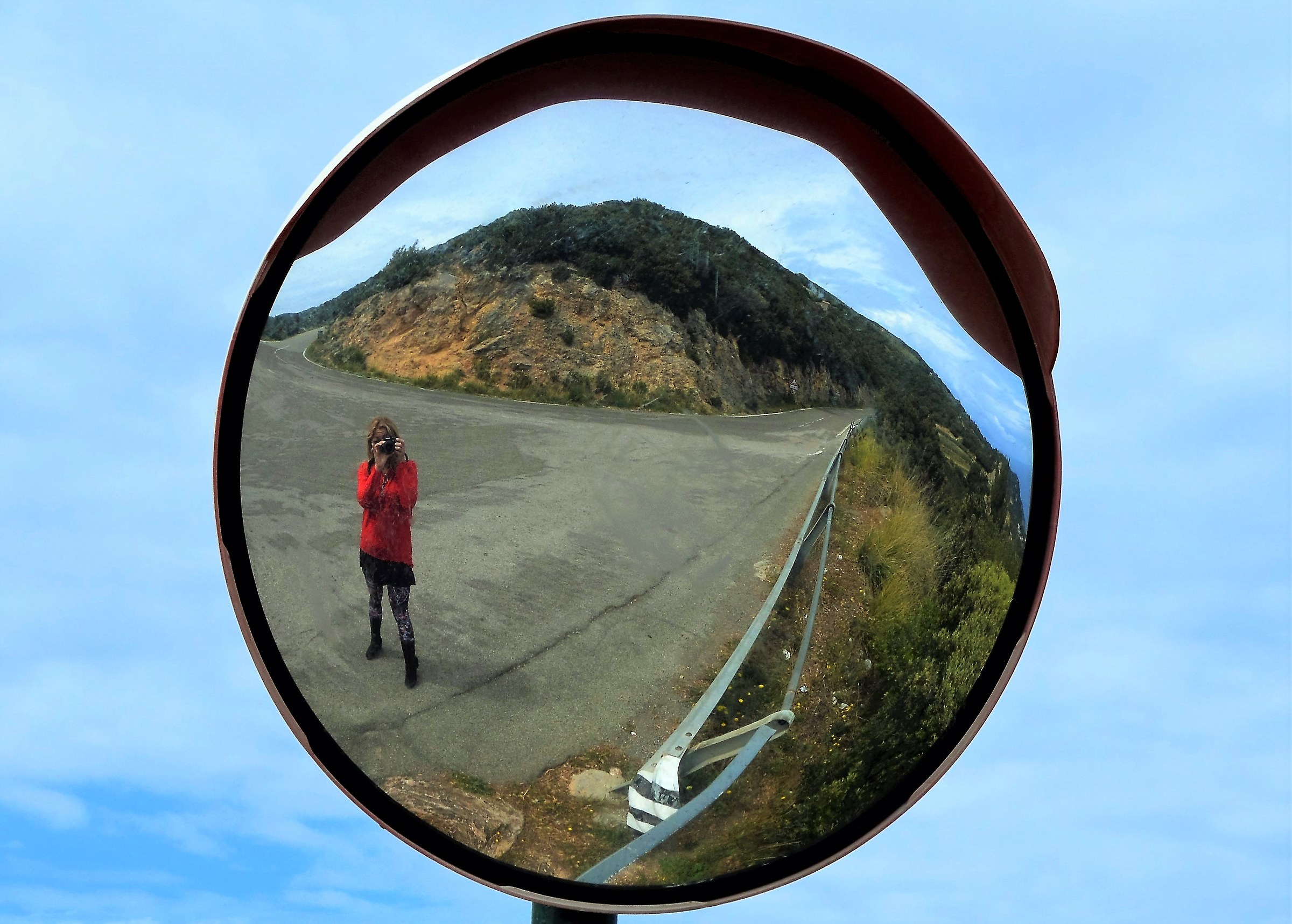 photographing me...