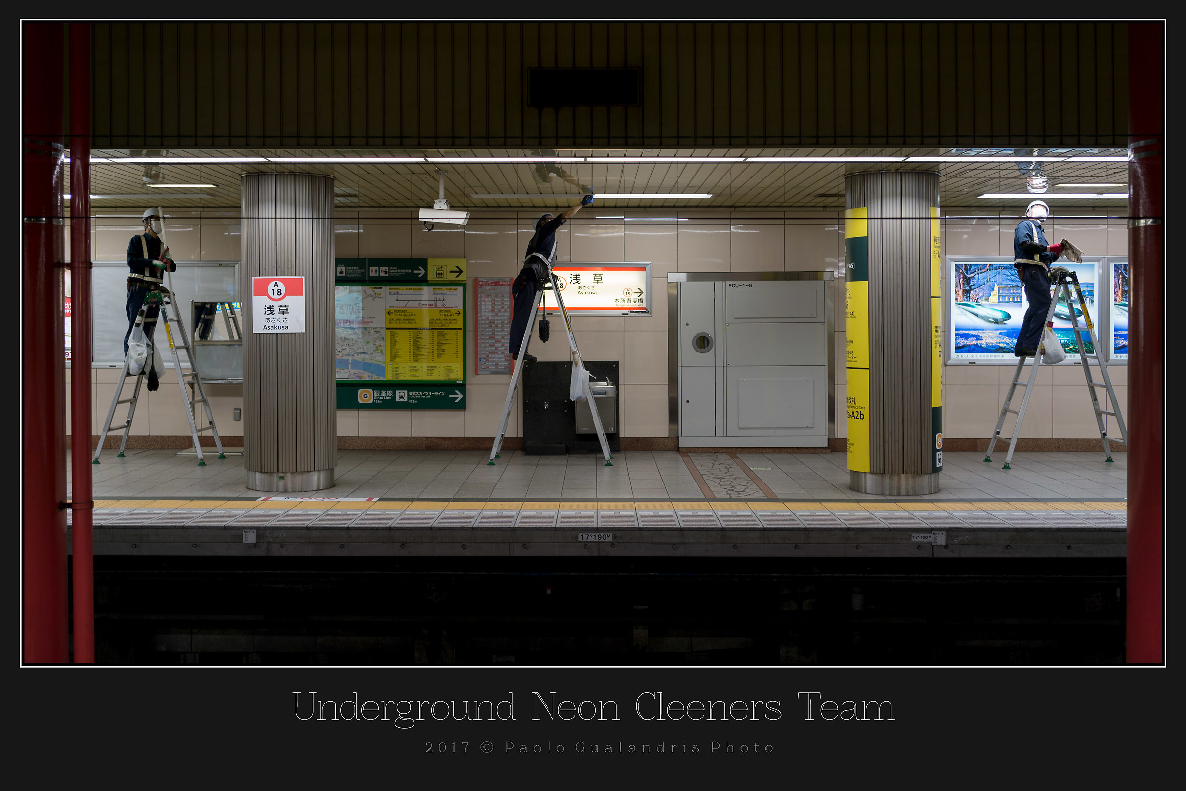 Underground Neon Cleaners Team...