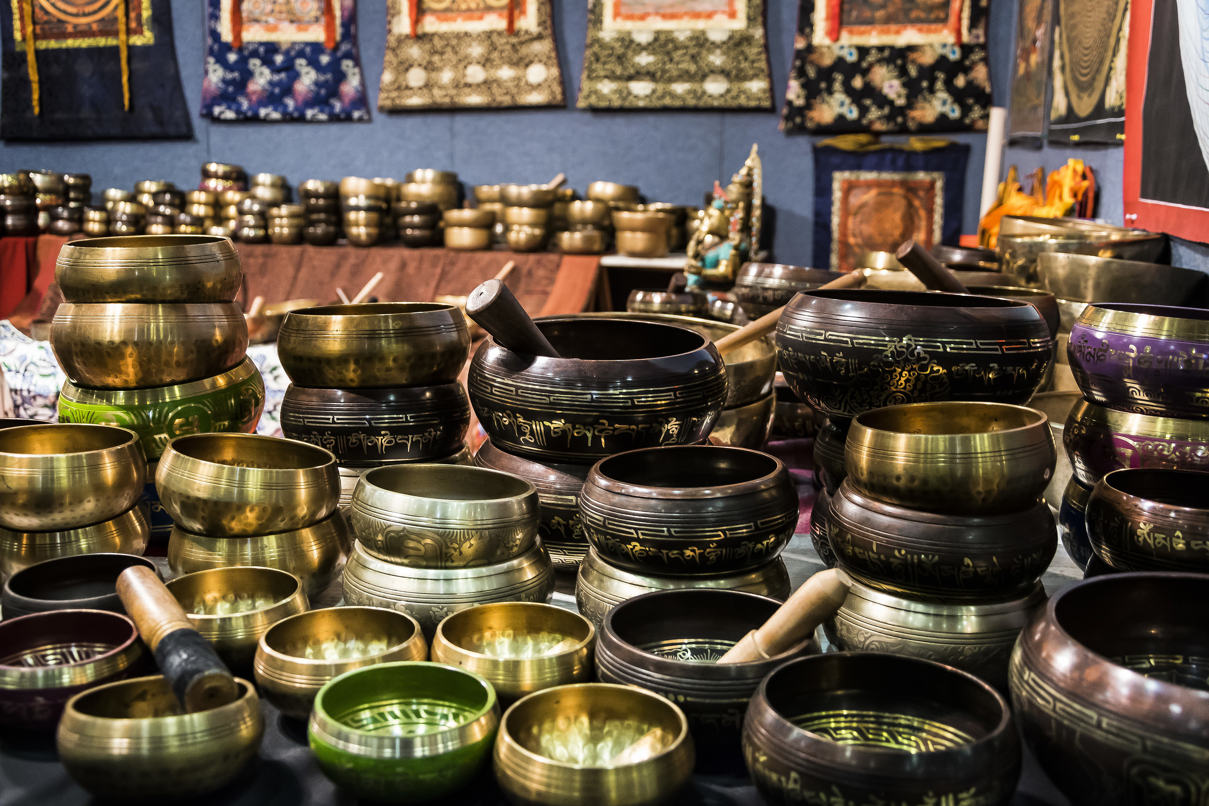 Tibetan bells...