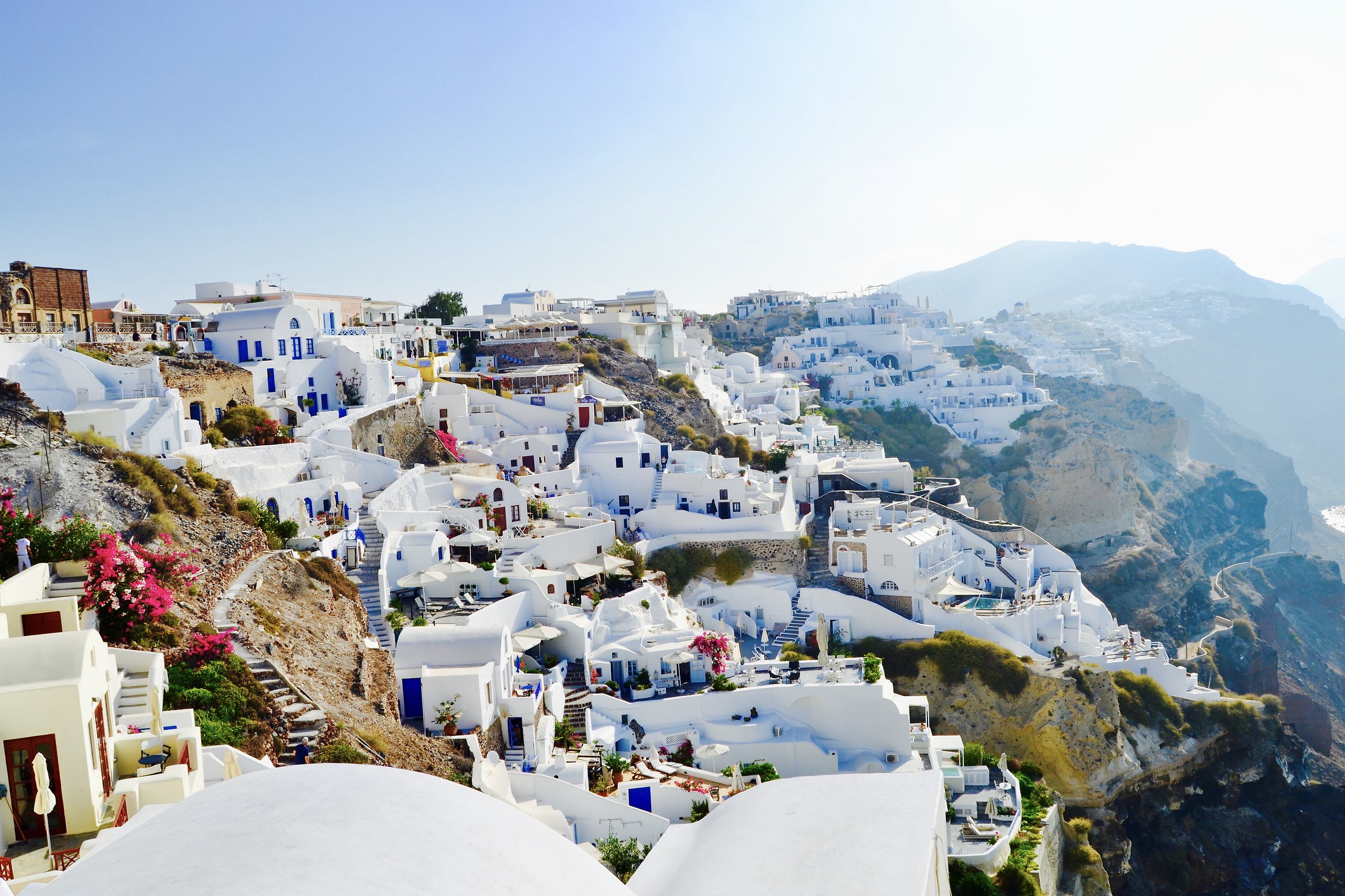 Santorini in September...