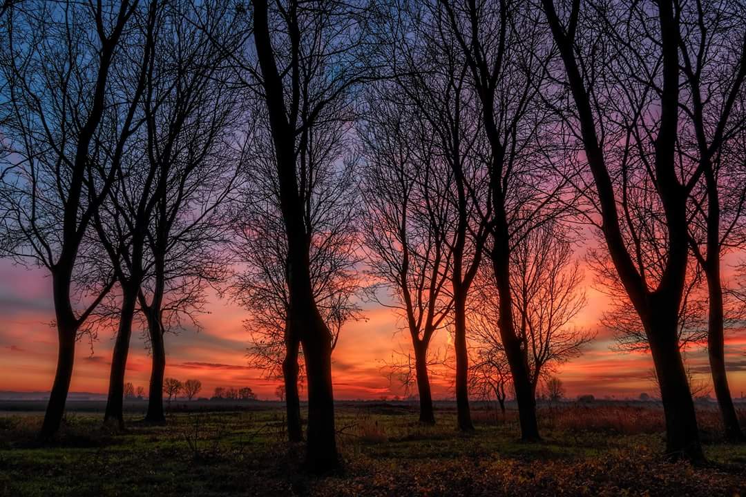 Sunset...