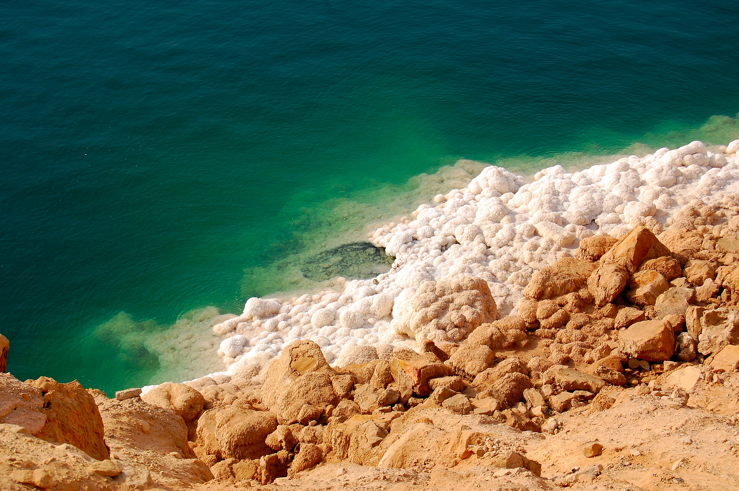 Giordania:colori del Mar Morto...