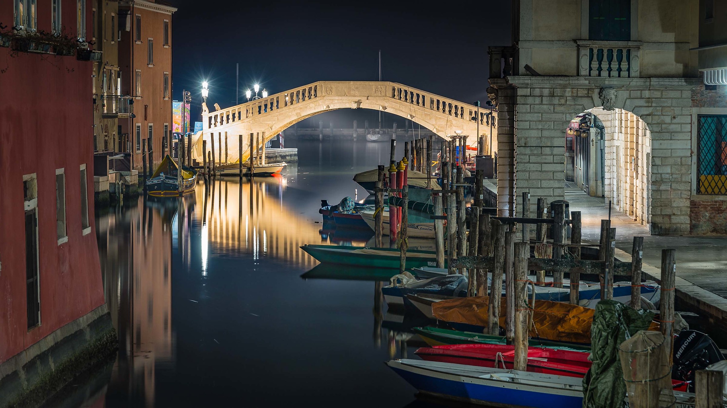 Chioggia - Vigo Bridge spanning the...