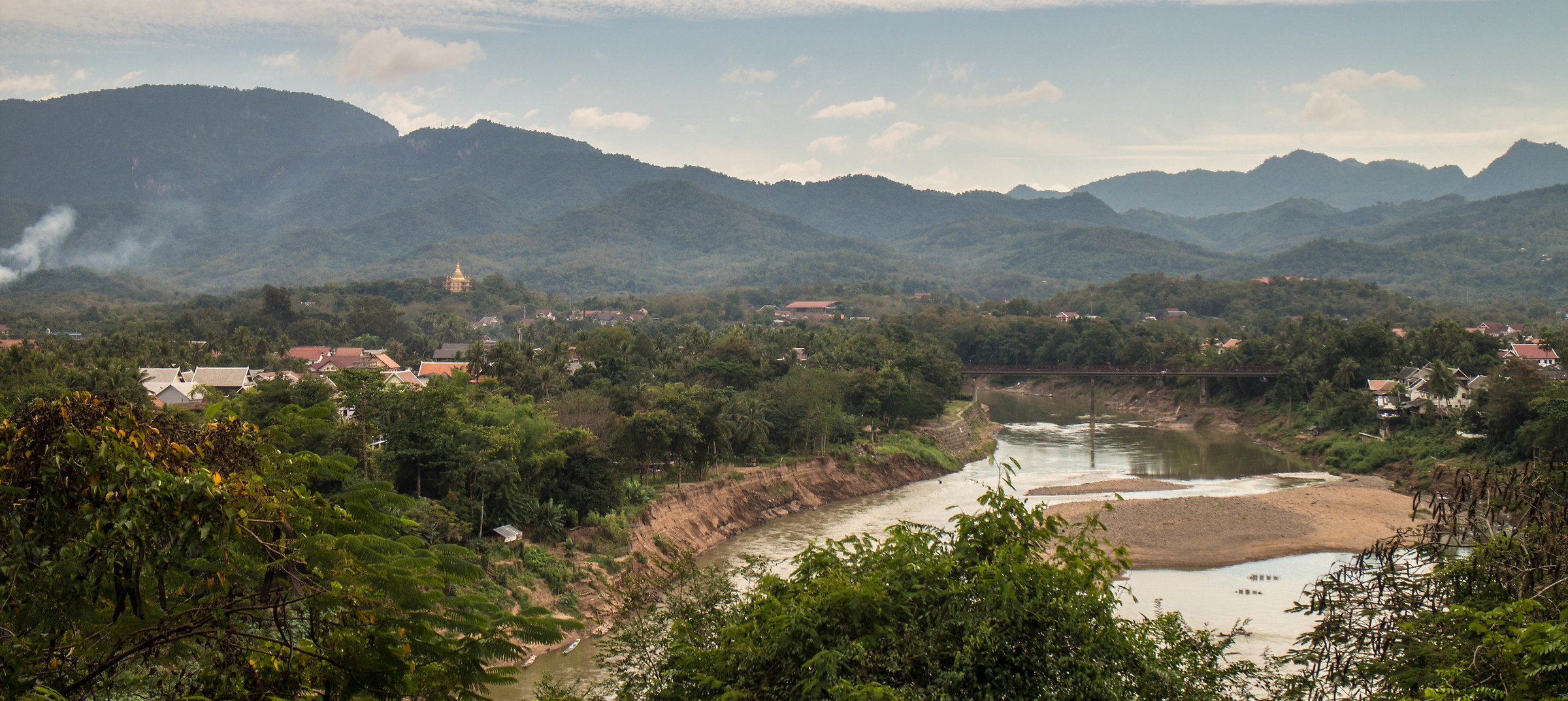 Nam ou river, tributary of the Mekong...