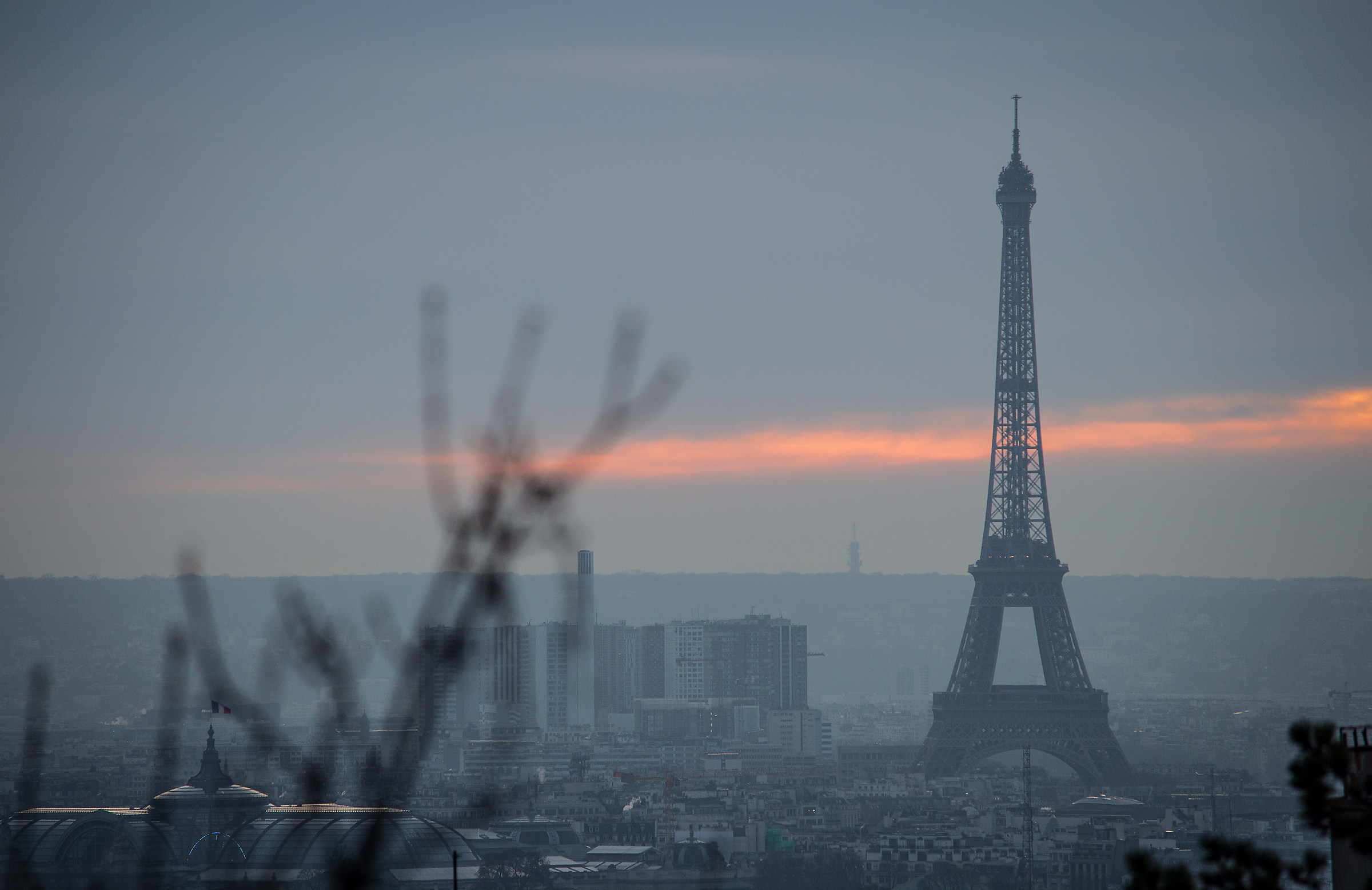 Sunset in Paris...