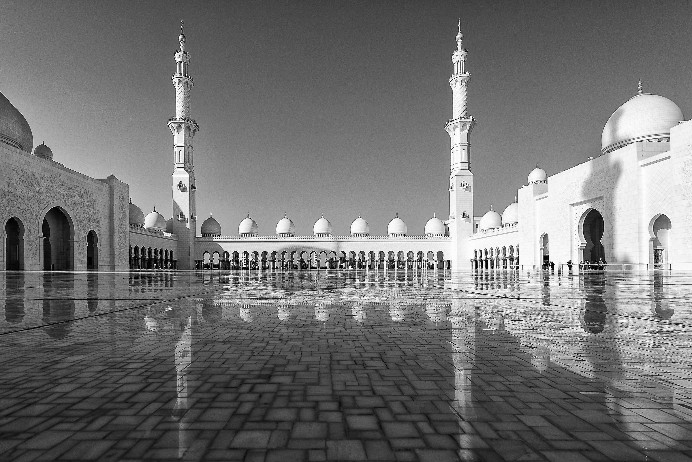Grande Moschea di Abu Dhabi...