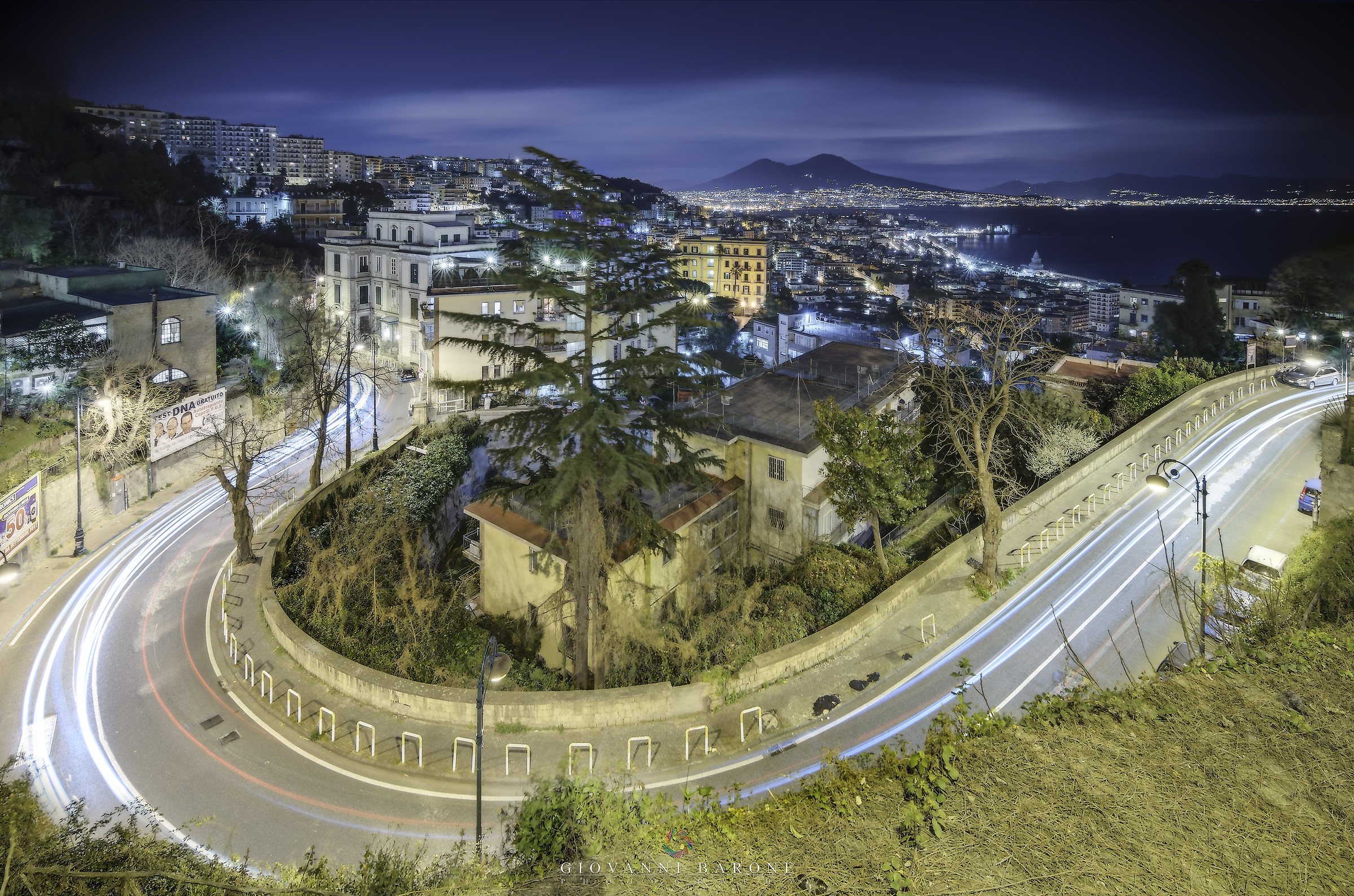 Napoli Vista da Via Tasso...