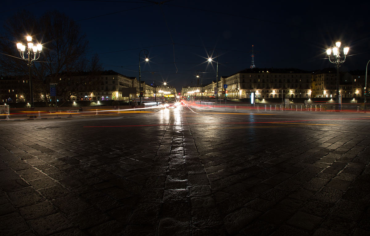 Dalla Gran Madre di Dio verso Piazza Vittorio...