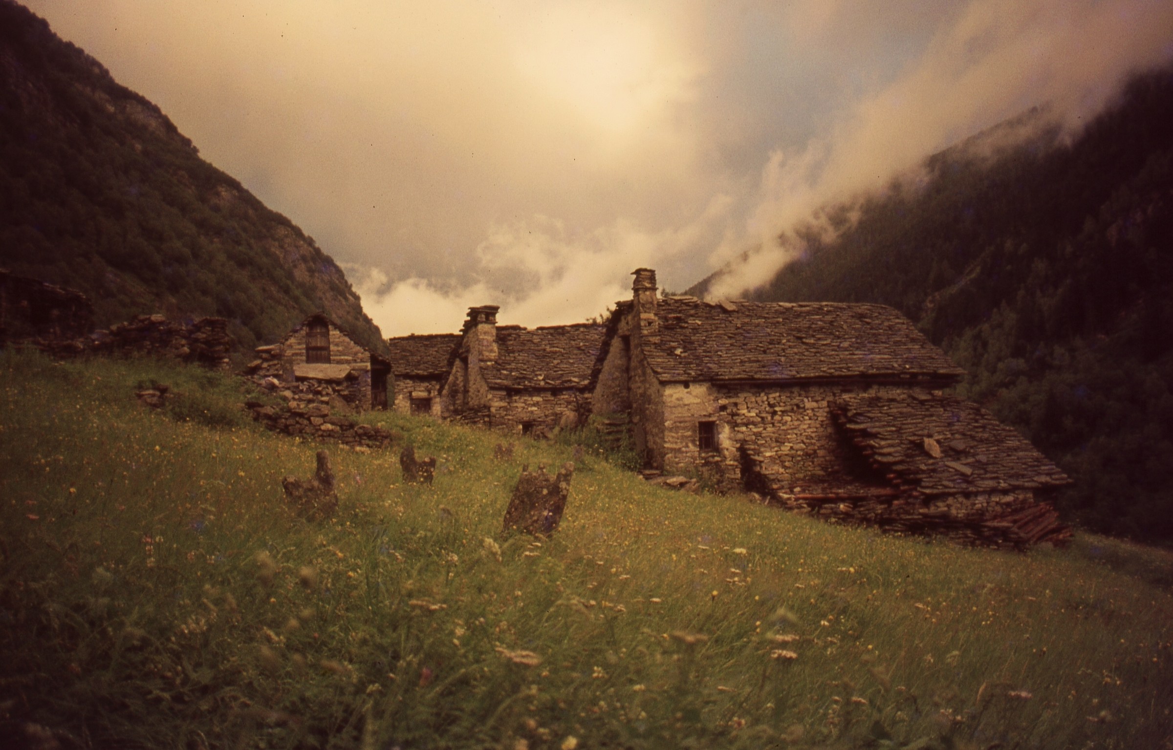 Farms after the storm / Valle Onsernone 1976...